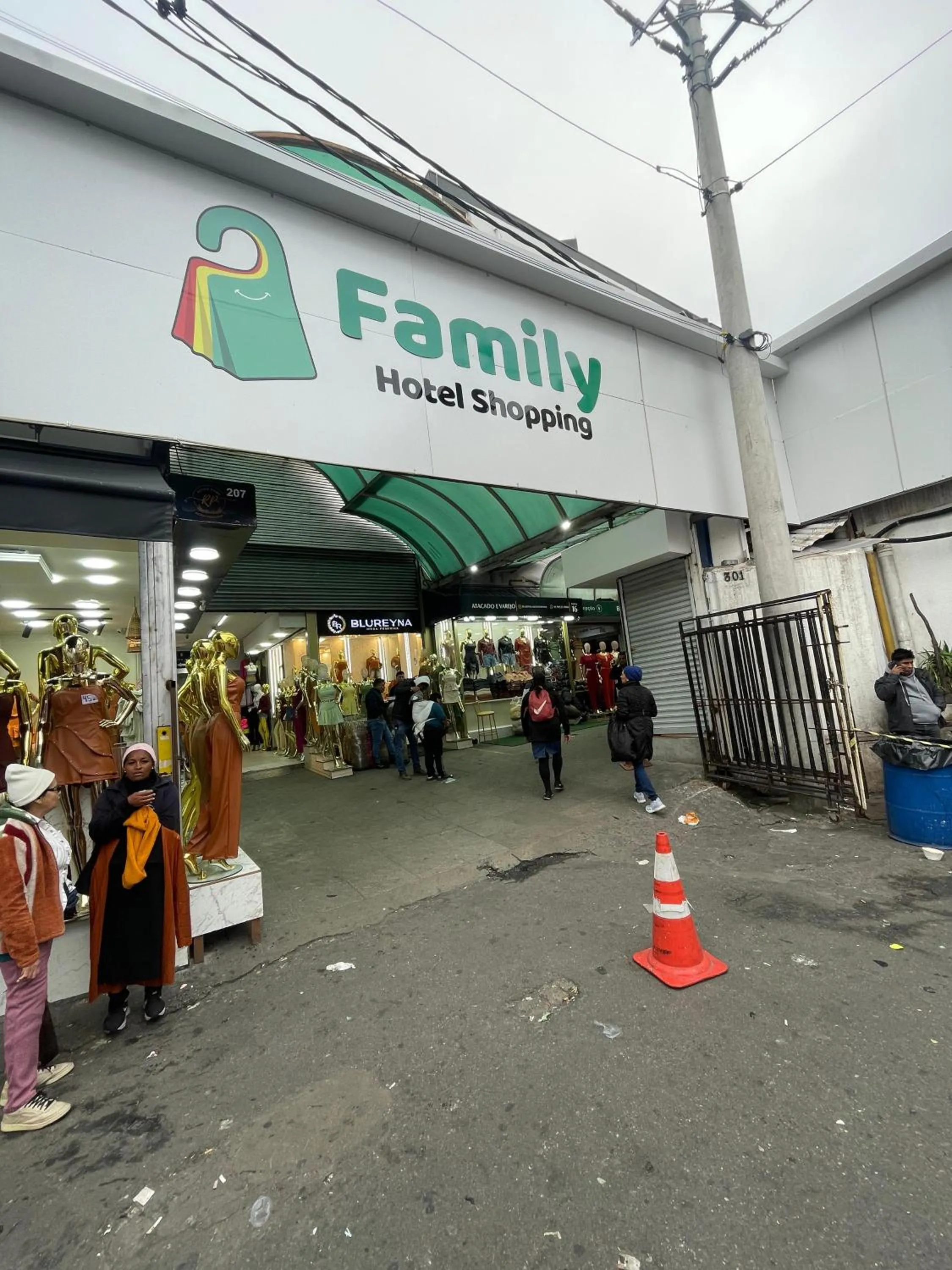 Facade/entrance in Hotel Family São Paulo - No Shopping FAMILY - No Brás