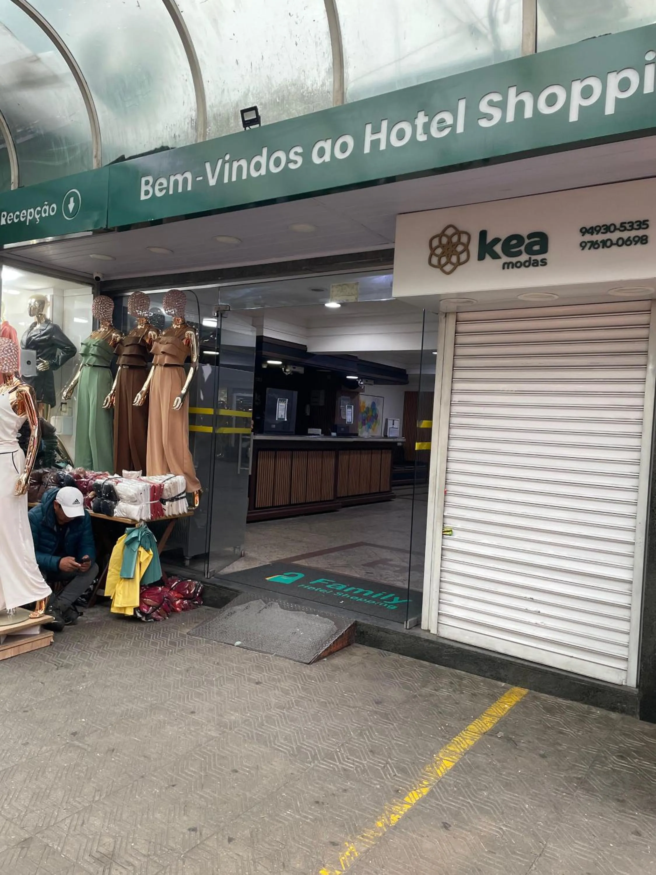 Facade/entrance in Hotel Family São Paulo - No Shopping FAMILY - No Brás