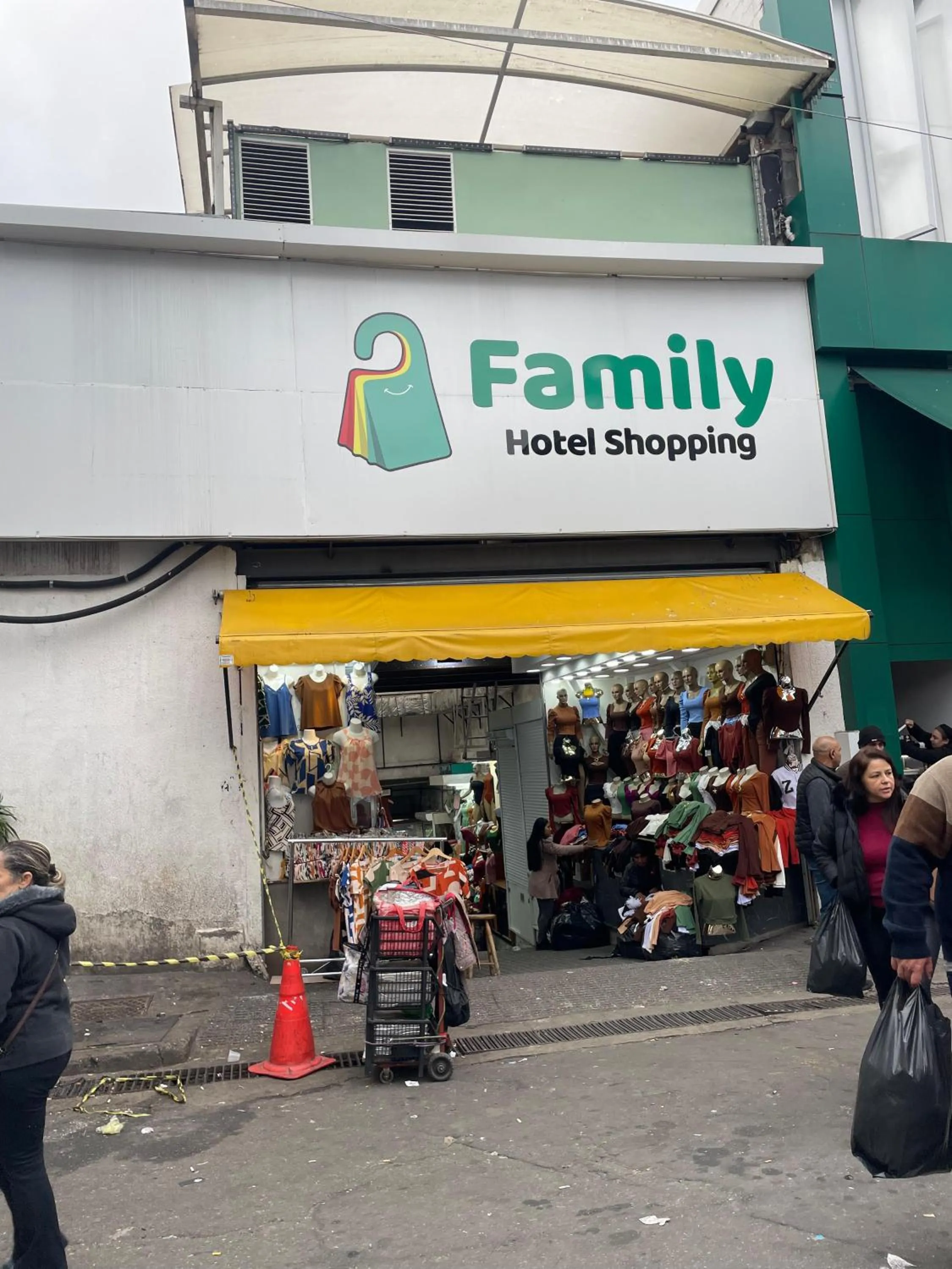Facade/entrance in Hotel Family São Paulo - No Shopping FAMILY - No Brás