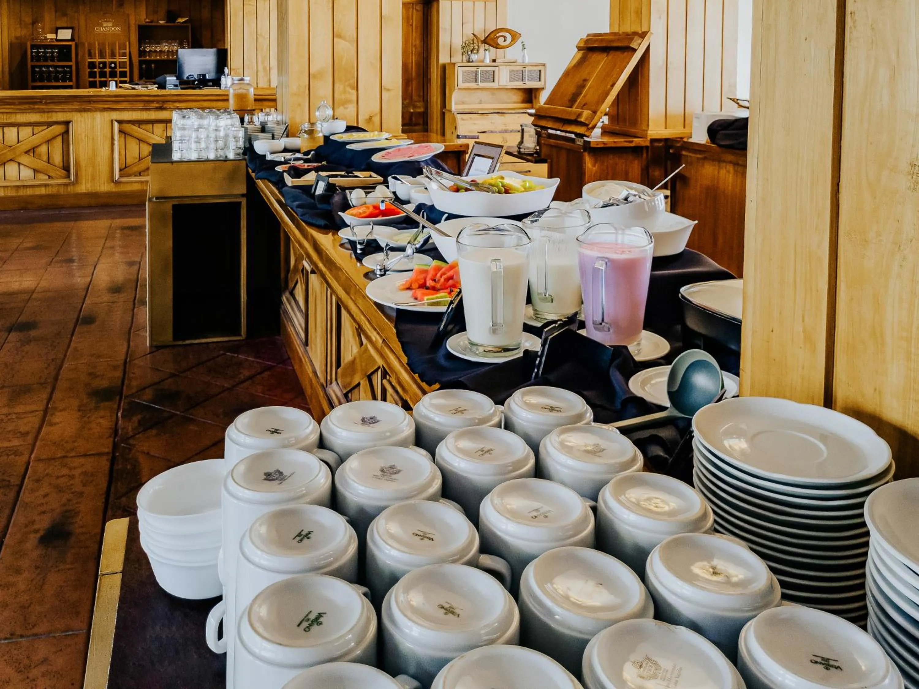 Breakfast in Wyndham Garden Ushuaia Hotel del Glaciar