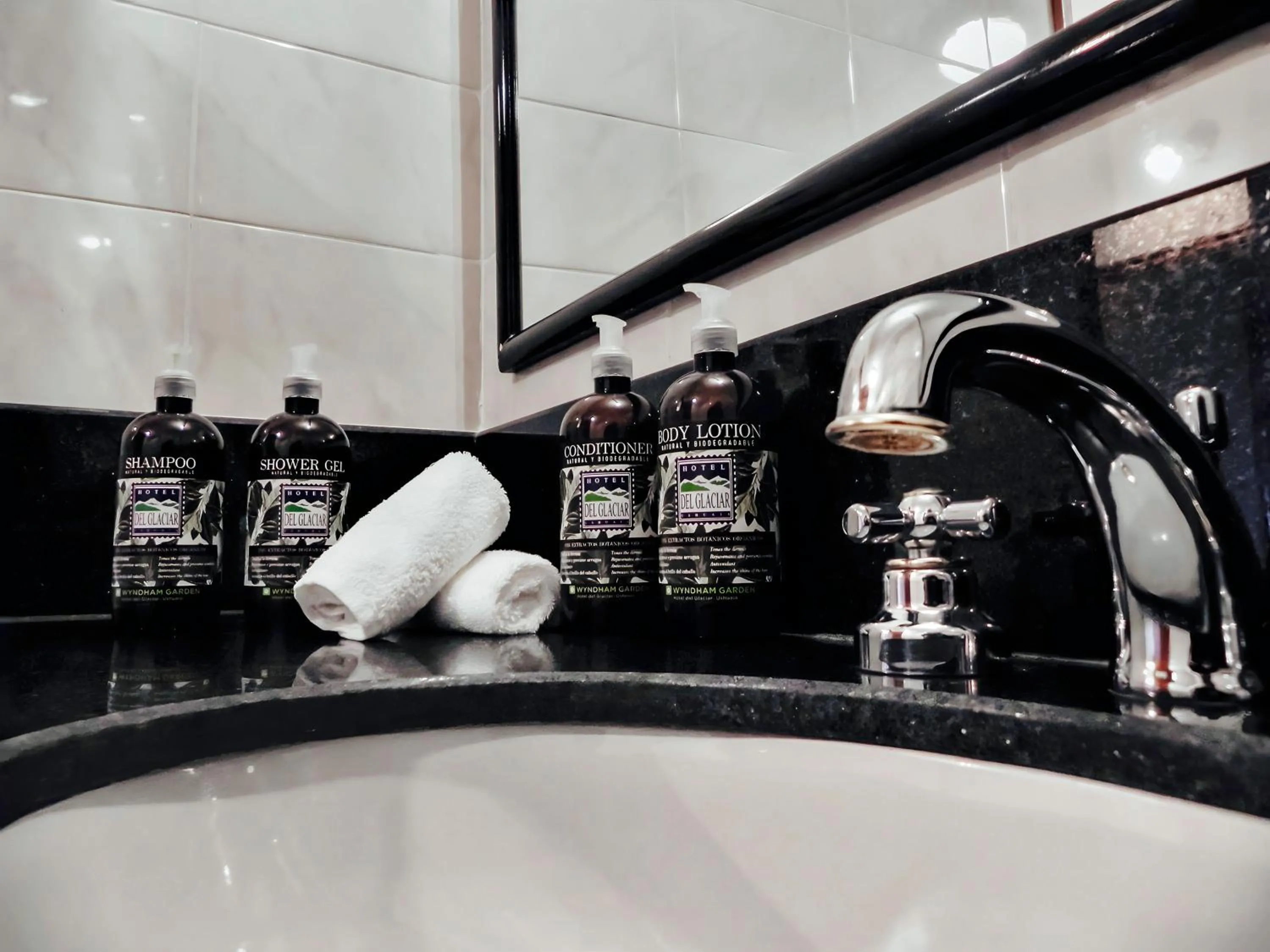 Bathroom in Wyndham Garden Ushuaia Hotel del Glaciar