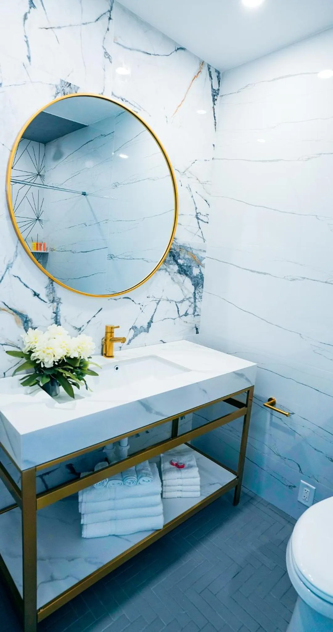 Bathroom in Ivory Sands Beach Suites