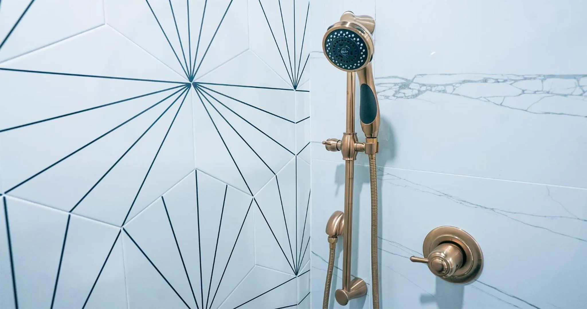 Shower in Ivory Sands Beach Suites