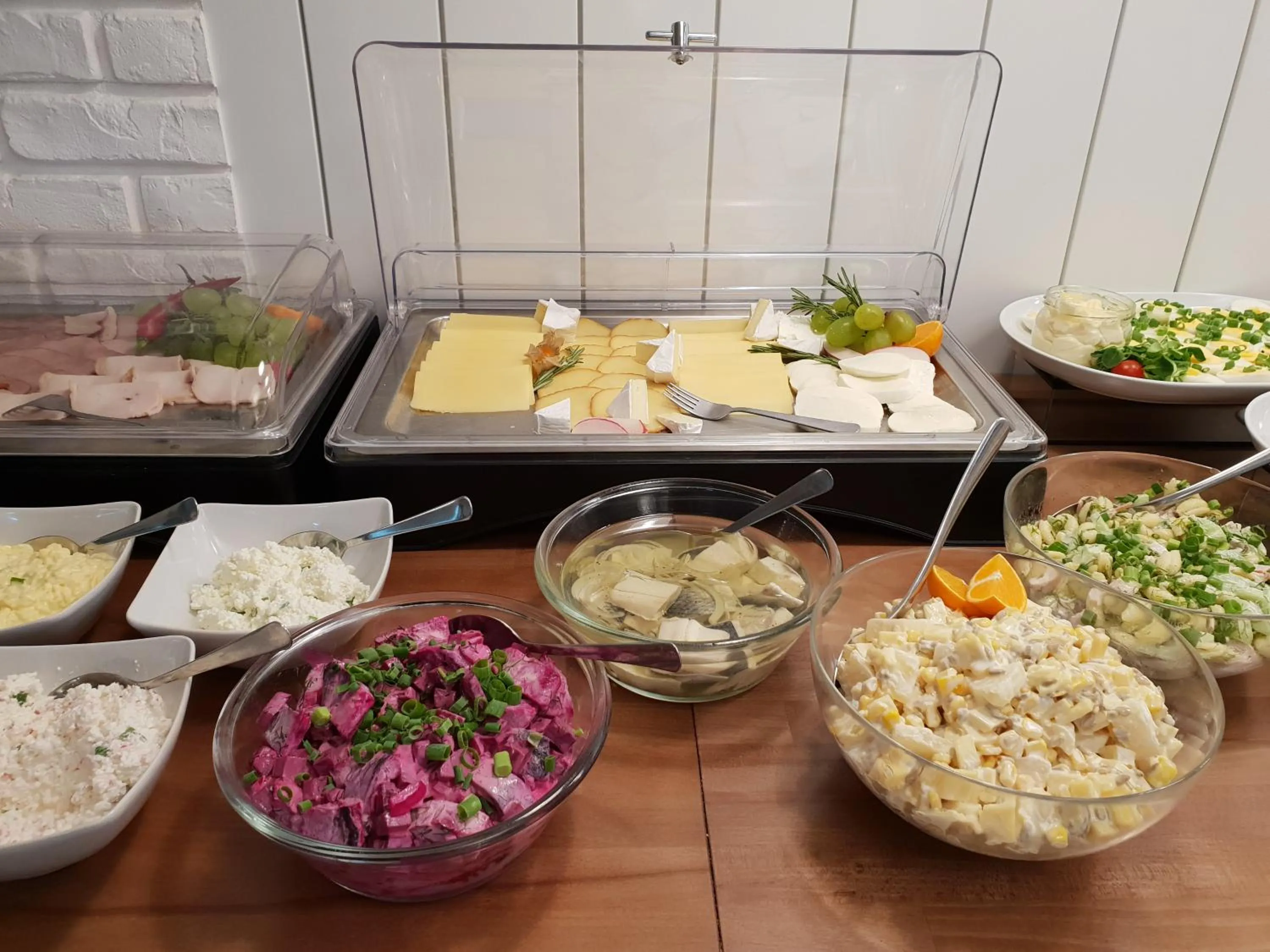 Buffet breakfast in Błękitny Żagiel