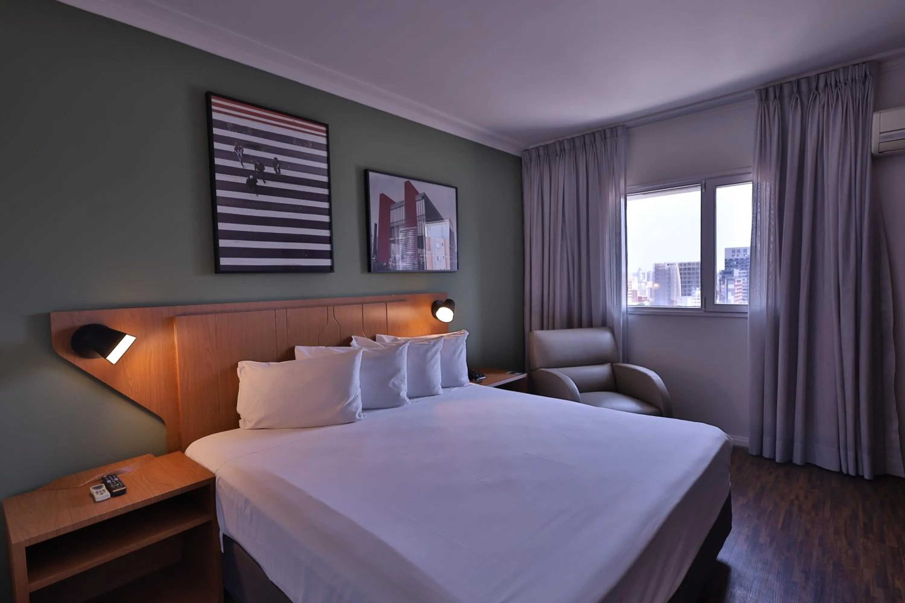 Bed in Transamerica Executive Nova Paulista