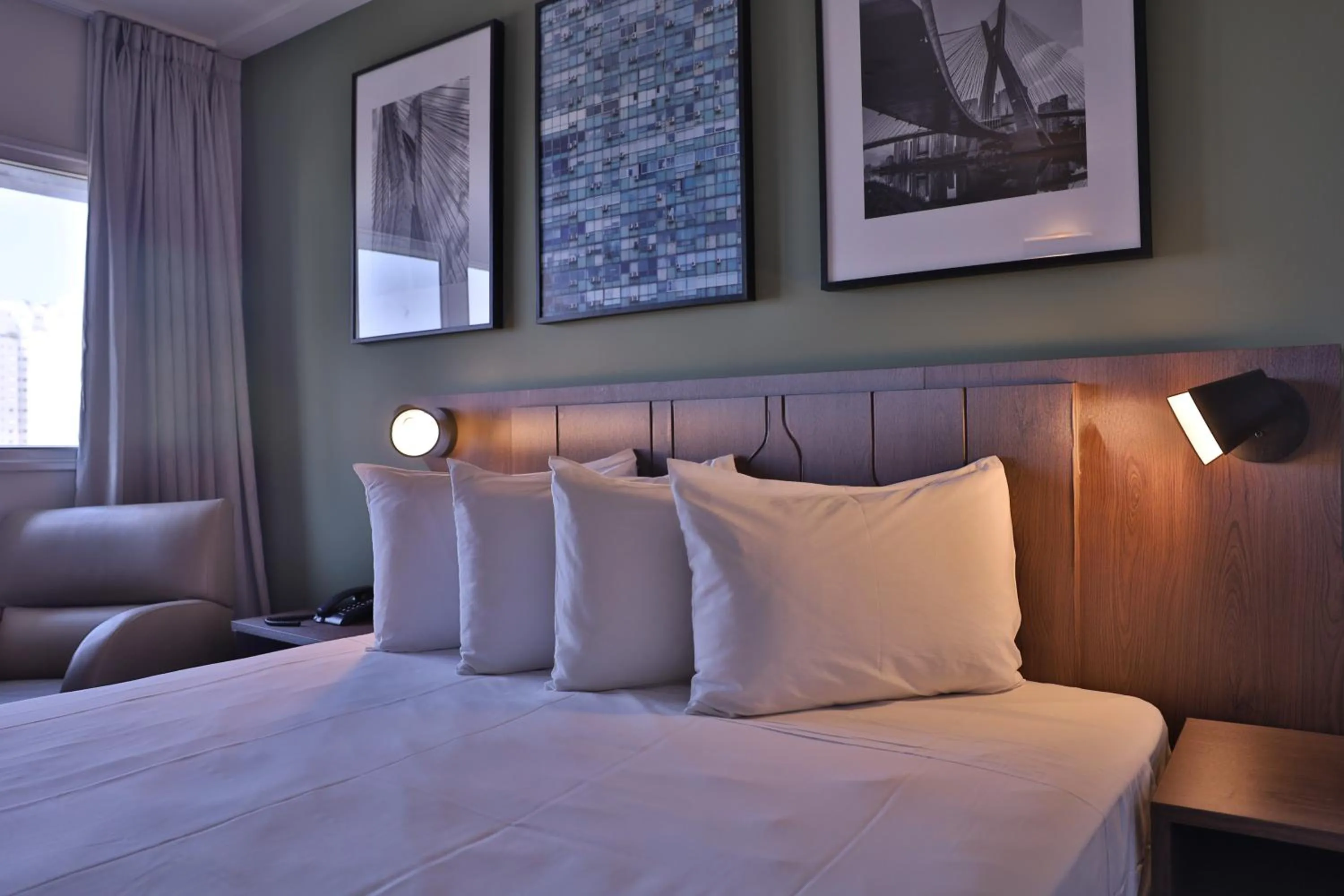 Bed in Transamerica Executive Nova Paulista