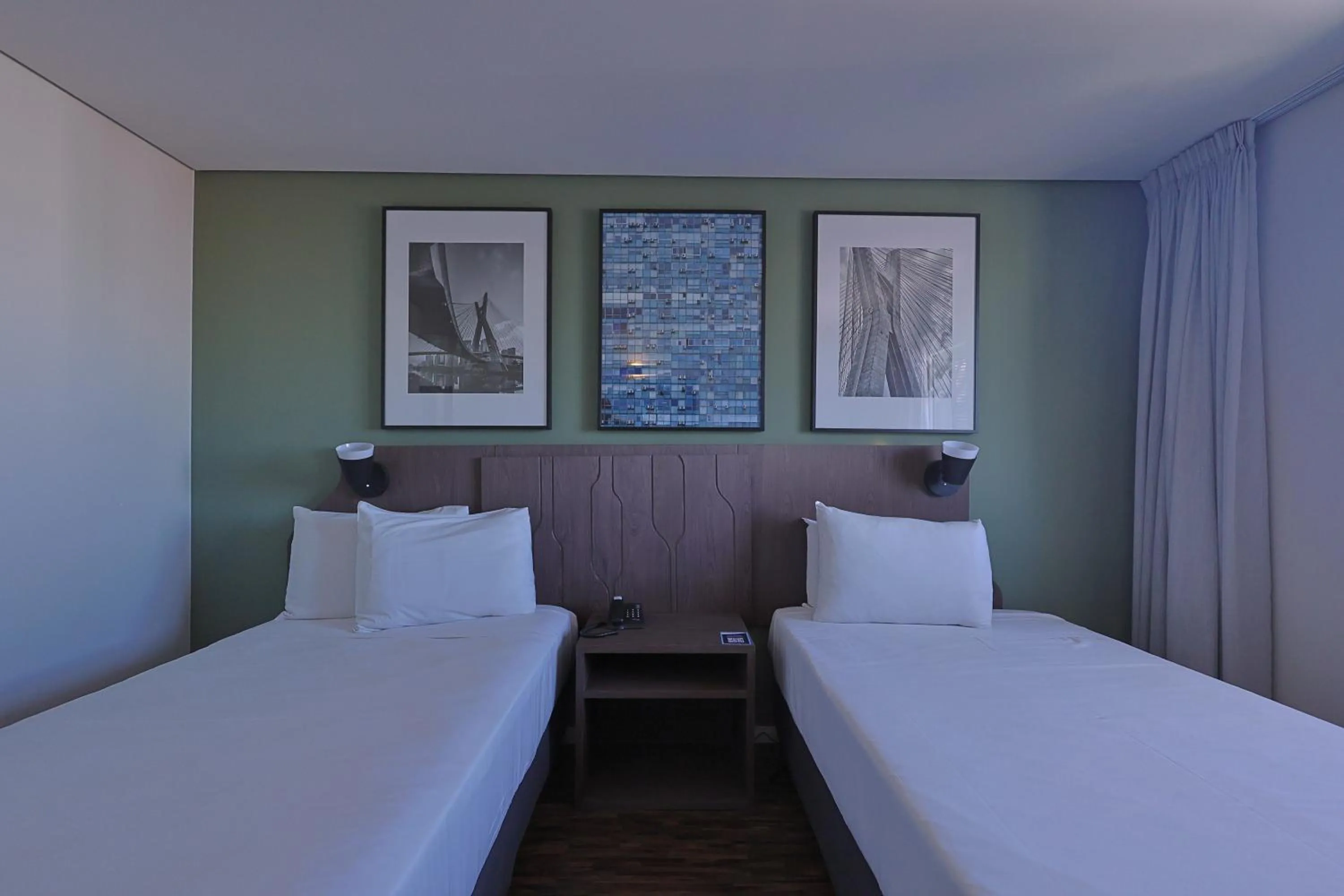 Bed in Transamerica Executive Nova Paulista