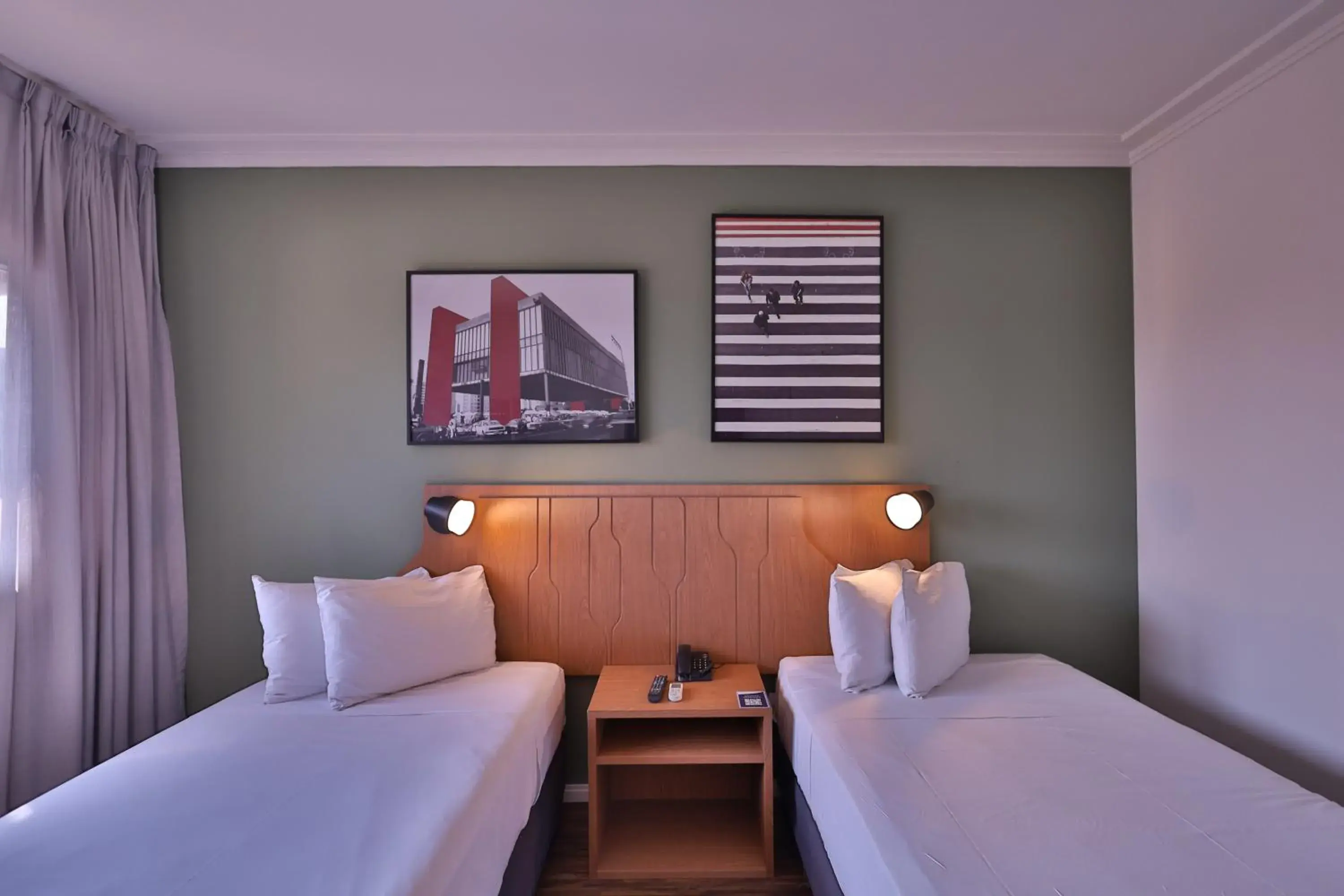 Superior Twin Room in Transamerica Executive Nova Paulista Superior Twin Room in Transamerica Executive Nova Paulista