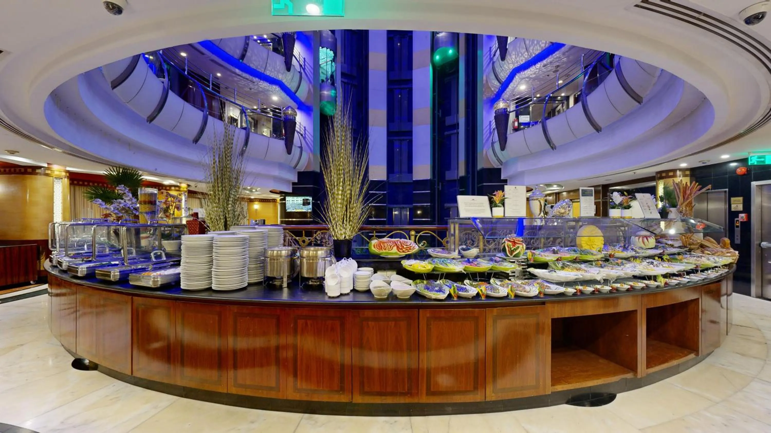 Buffet breakfast in Al Muna Kareem Hotel- EX LEADER