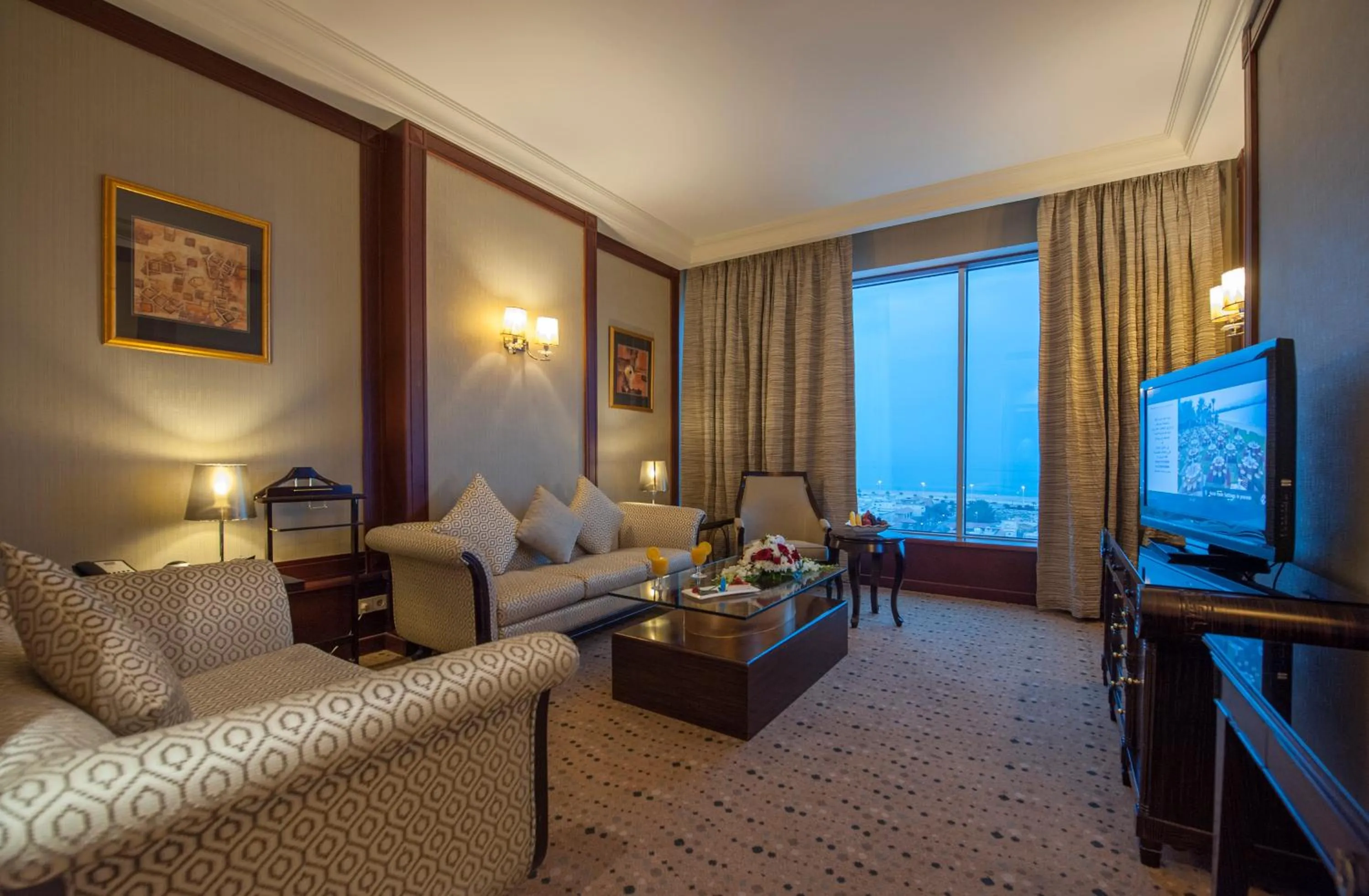 Living room in Mercure Corniche Al Khobar