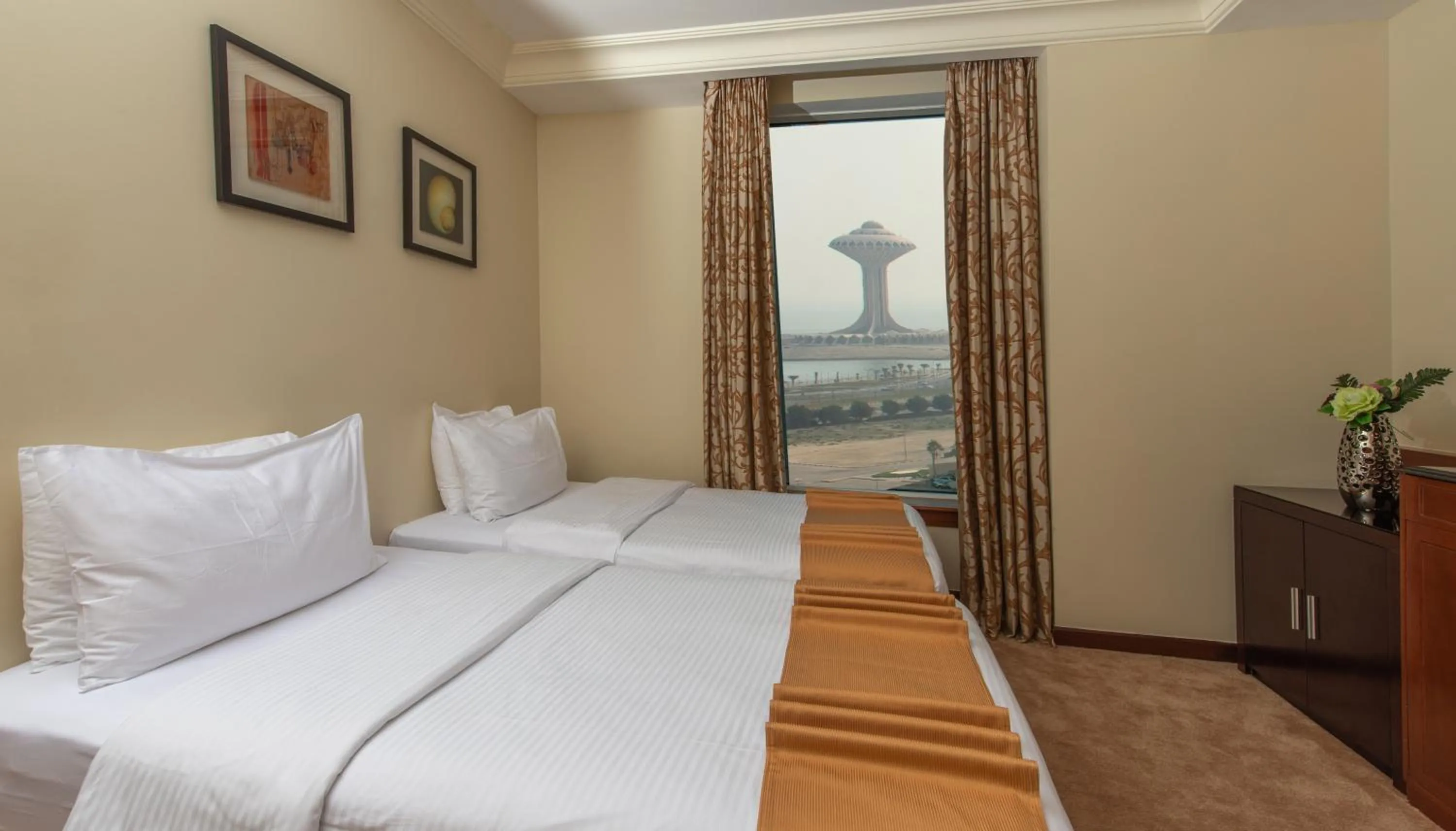 Bed in Mercure Corniche Al Khobar