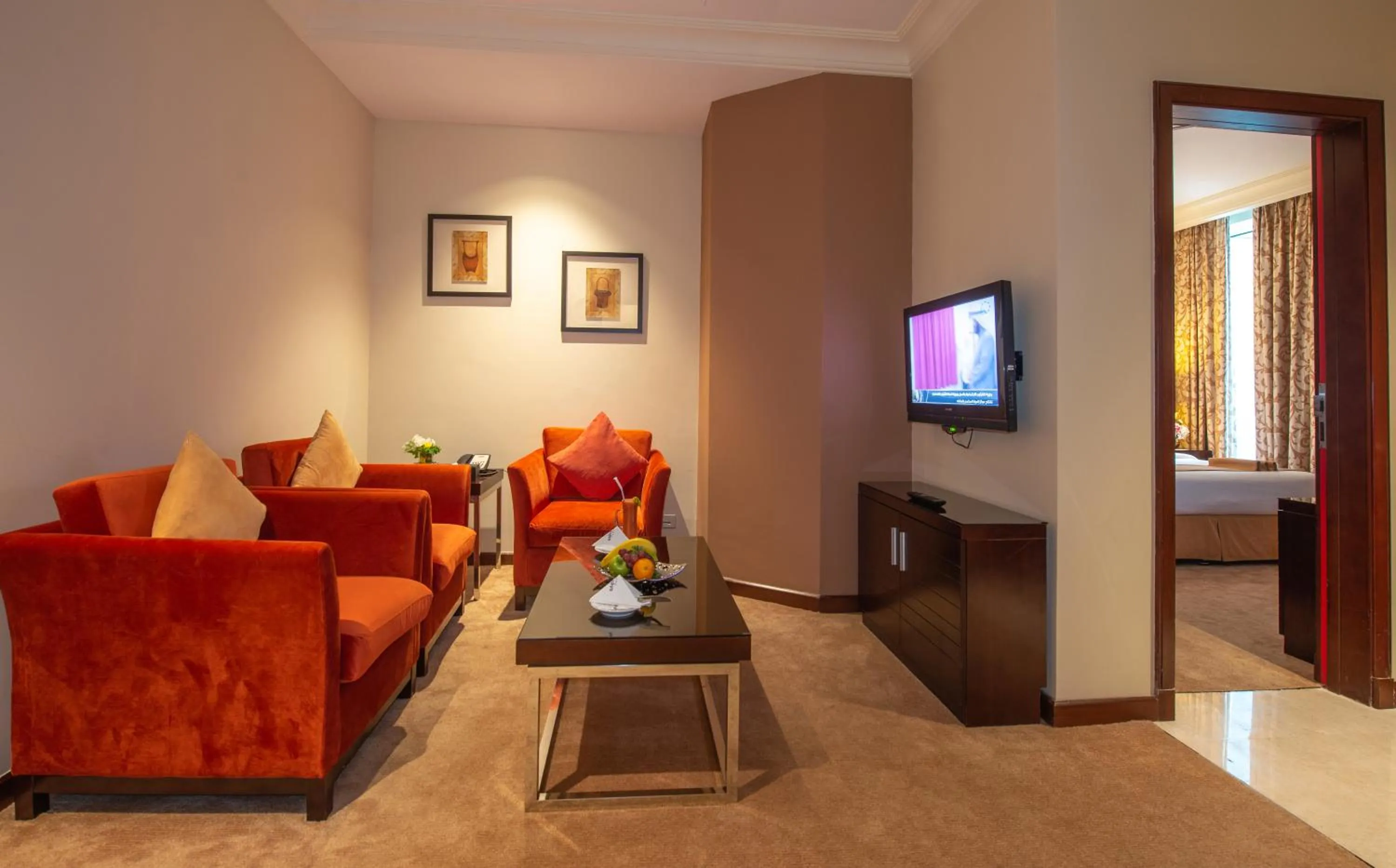 Living room in Mercure Corniche Al Khobar