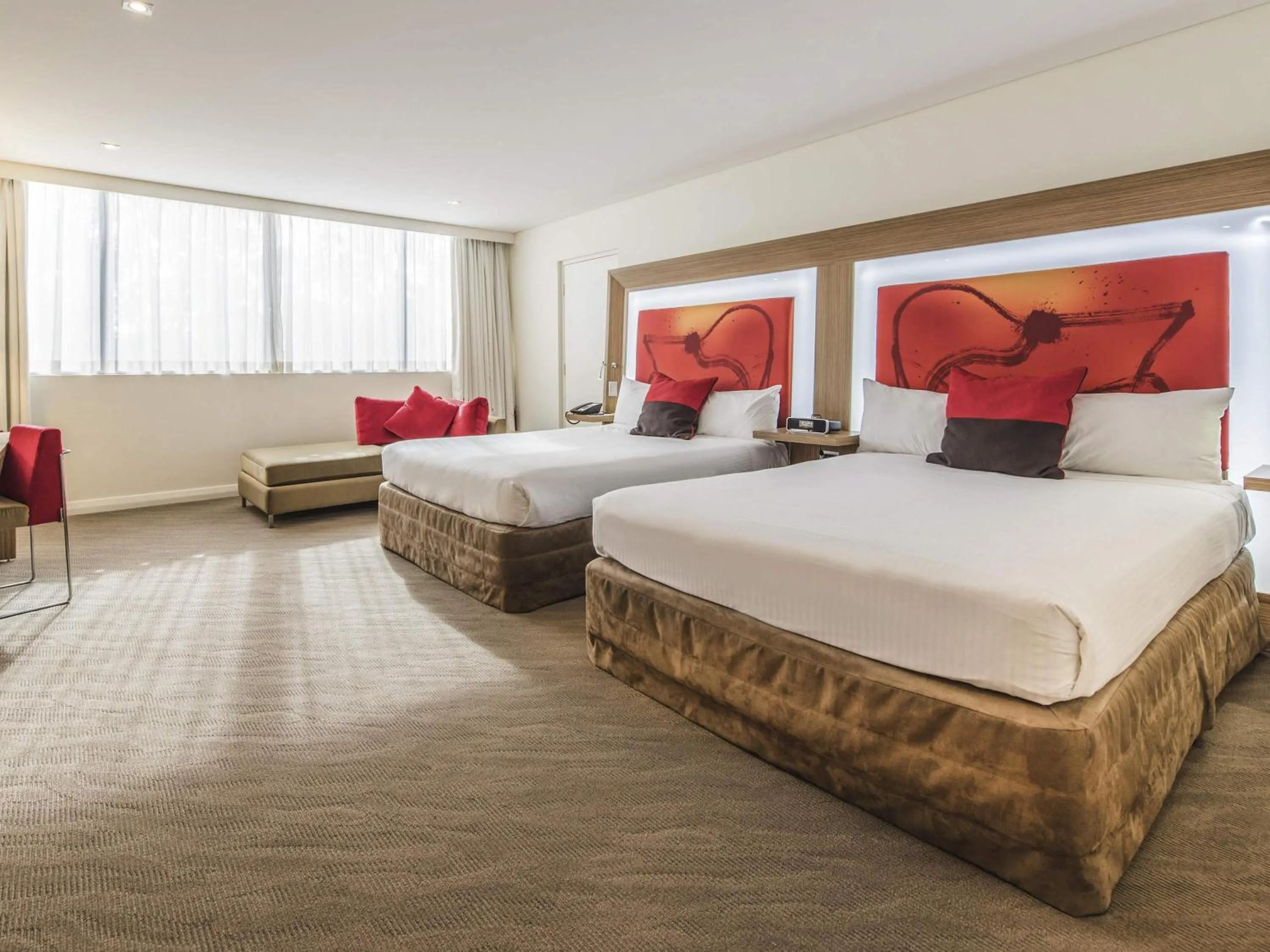 Bedroom, Bed in Novotel Sydney West HQ