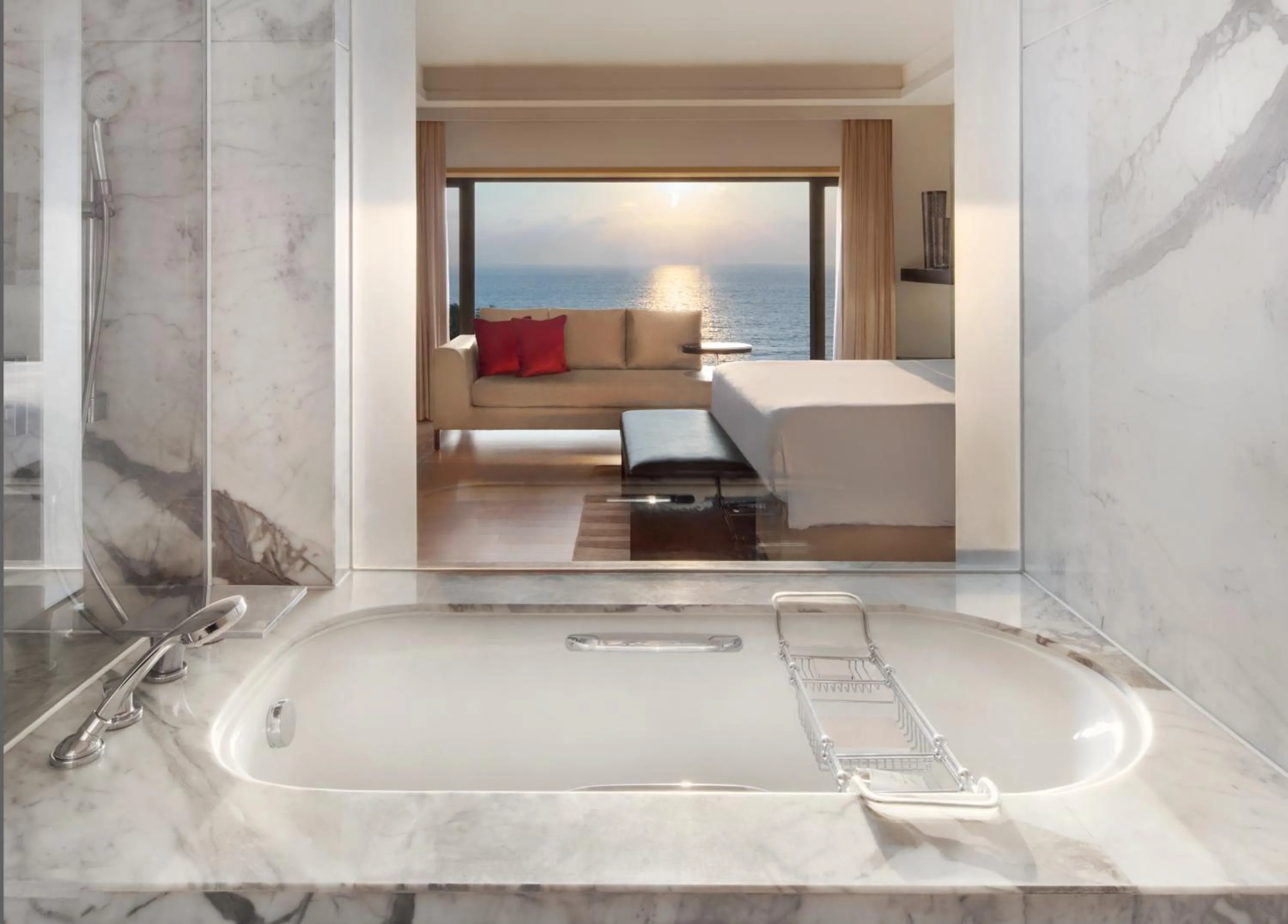 Bathroom in JW Marriott Mumbai Juhu