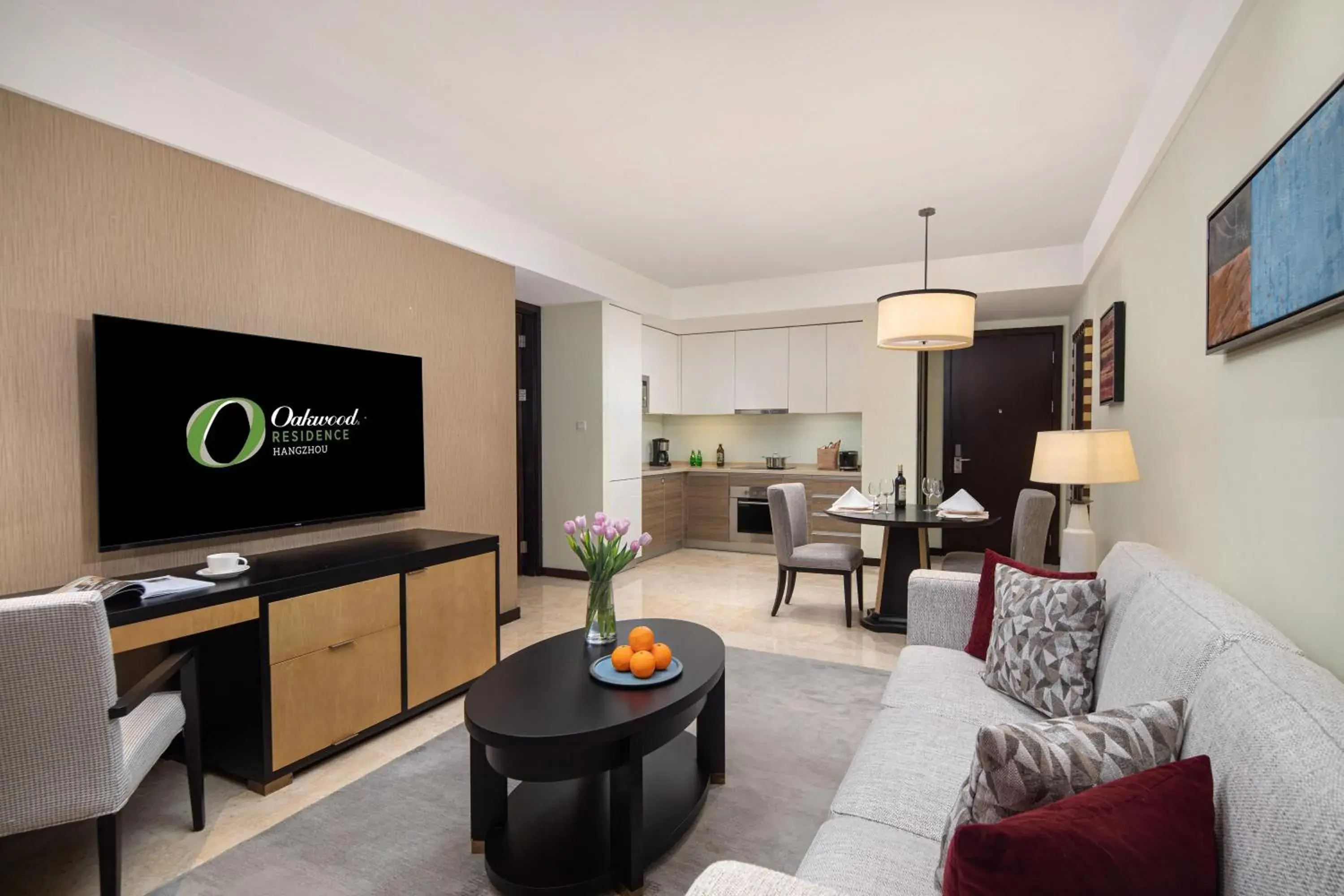 One Bedroom Executive Suite with Twin Beds in Oakwood Residence Hangzhou One Bedroom Executive Suite with Twin Beds in Oakwood Residence Hangzhou