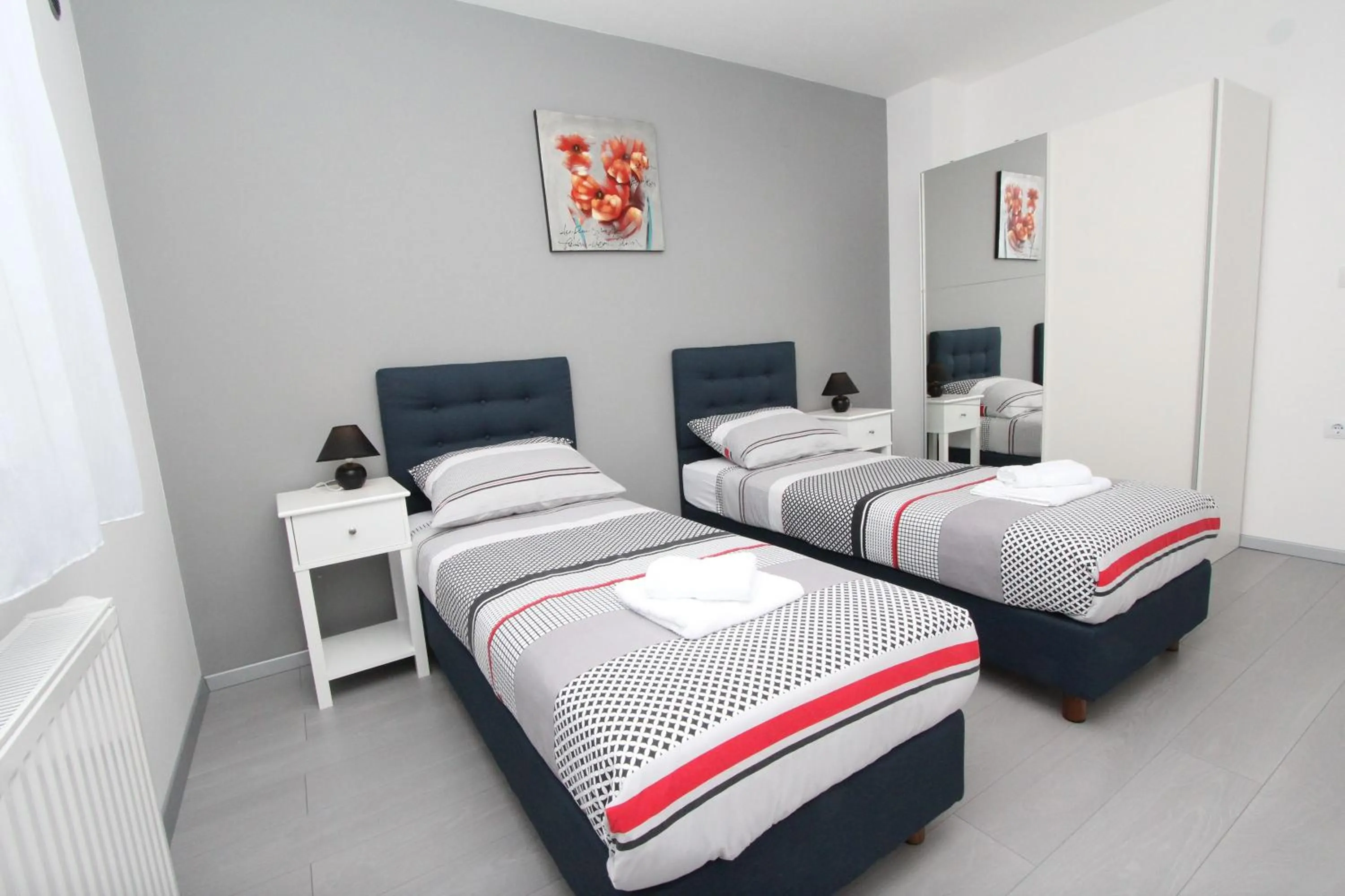 Bedroom, Bed in Apartment Karlo 1