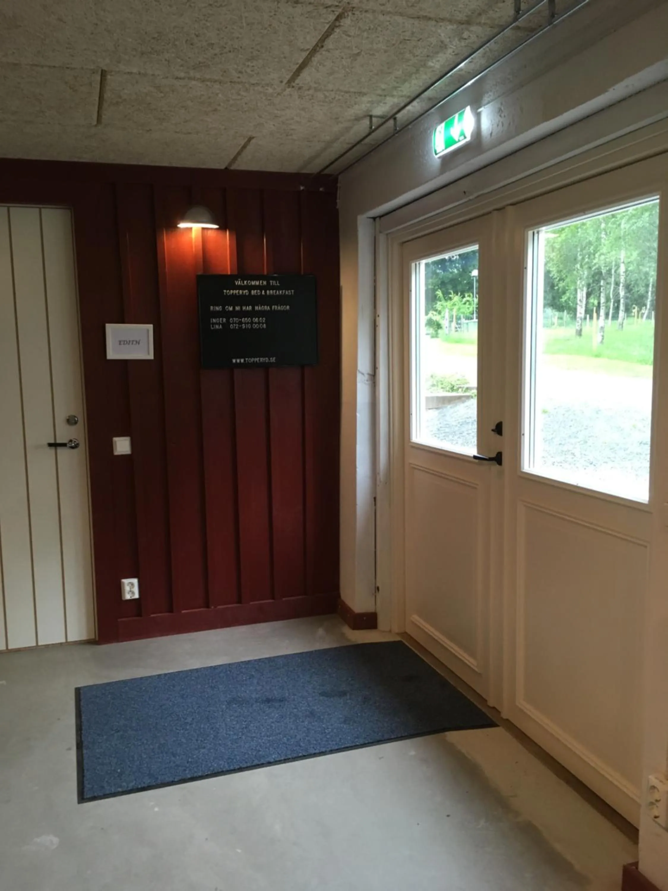 Property building in Topperyd Bed & Breakfast