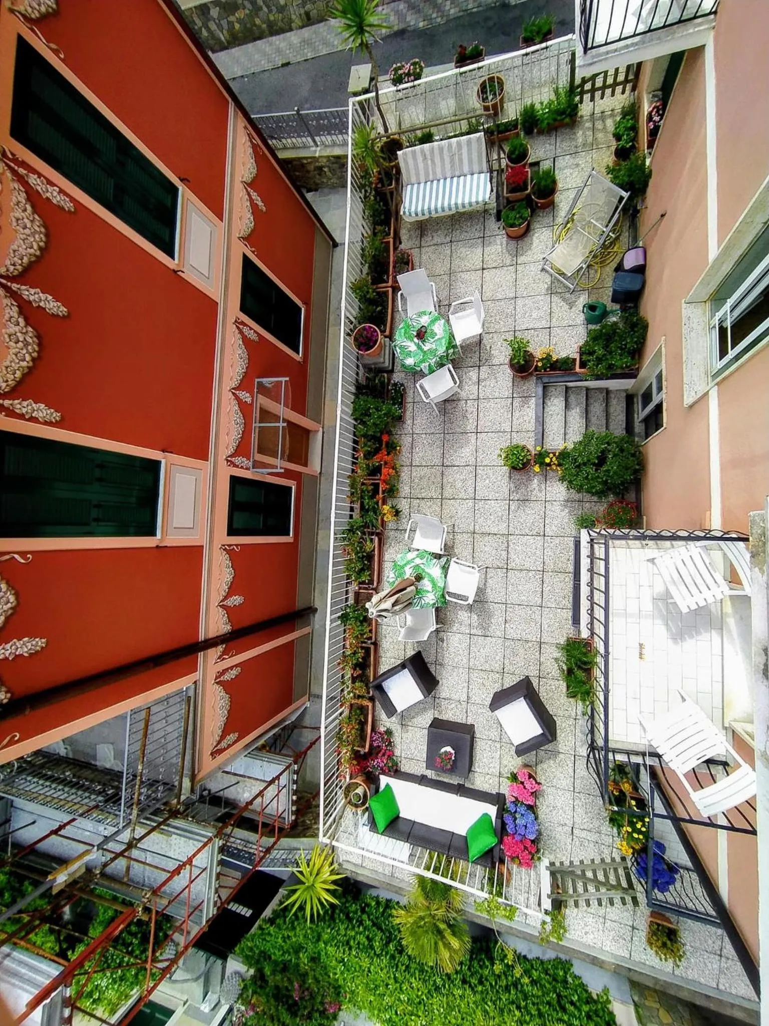 Balcony/Terrace in Hotel Alla Fontanella