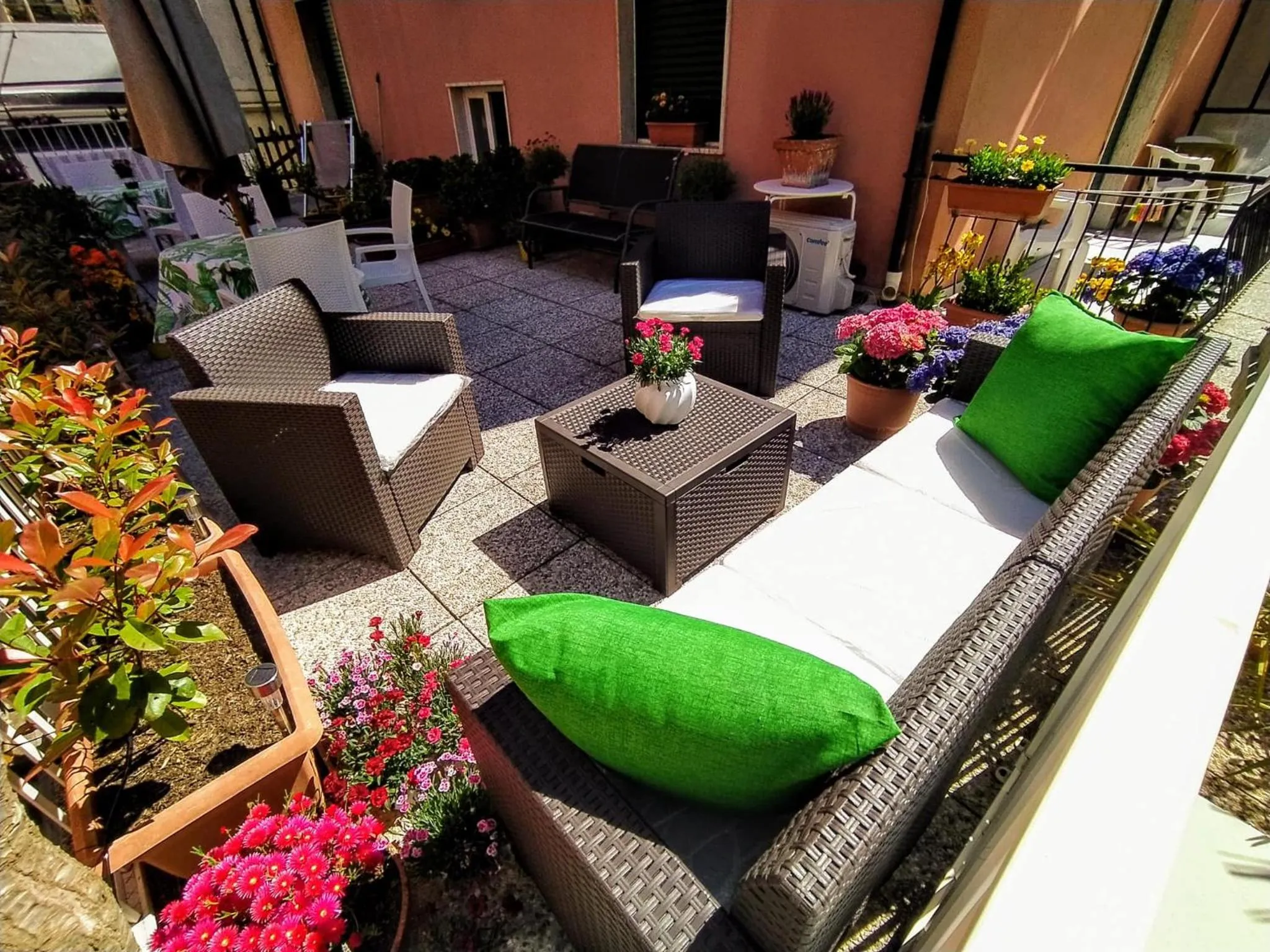 Balcony/Terrace in Hotel Alla Fontanella