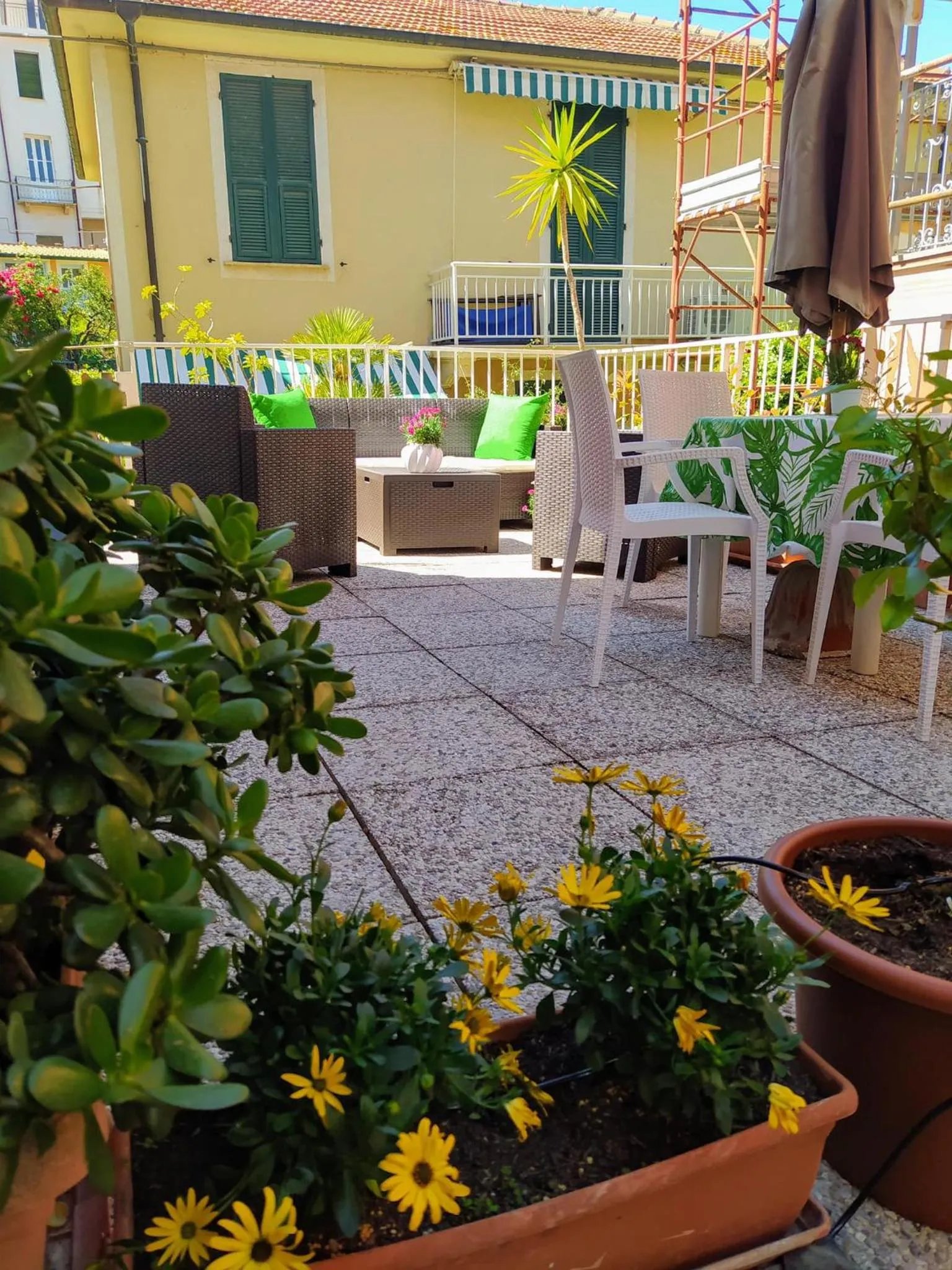 Balcony/Terrace in Hotel Alla Fontanella