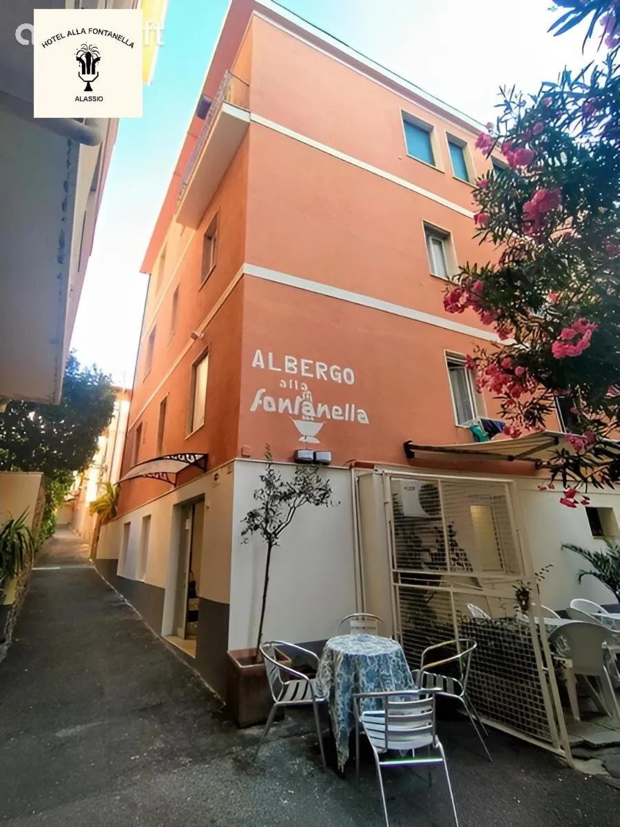 Property building in Hotel Alla Fontanella