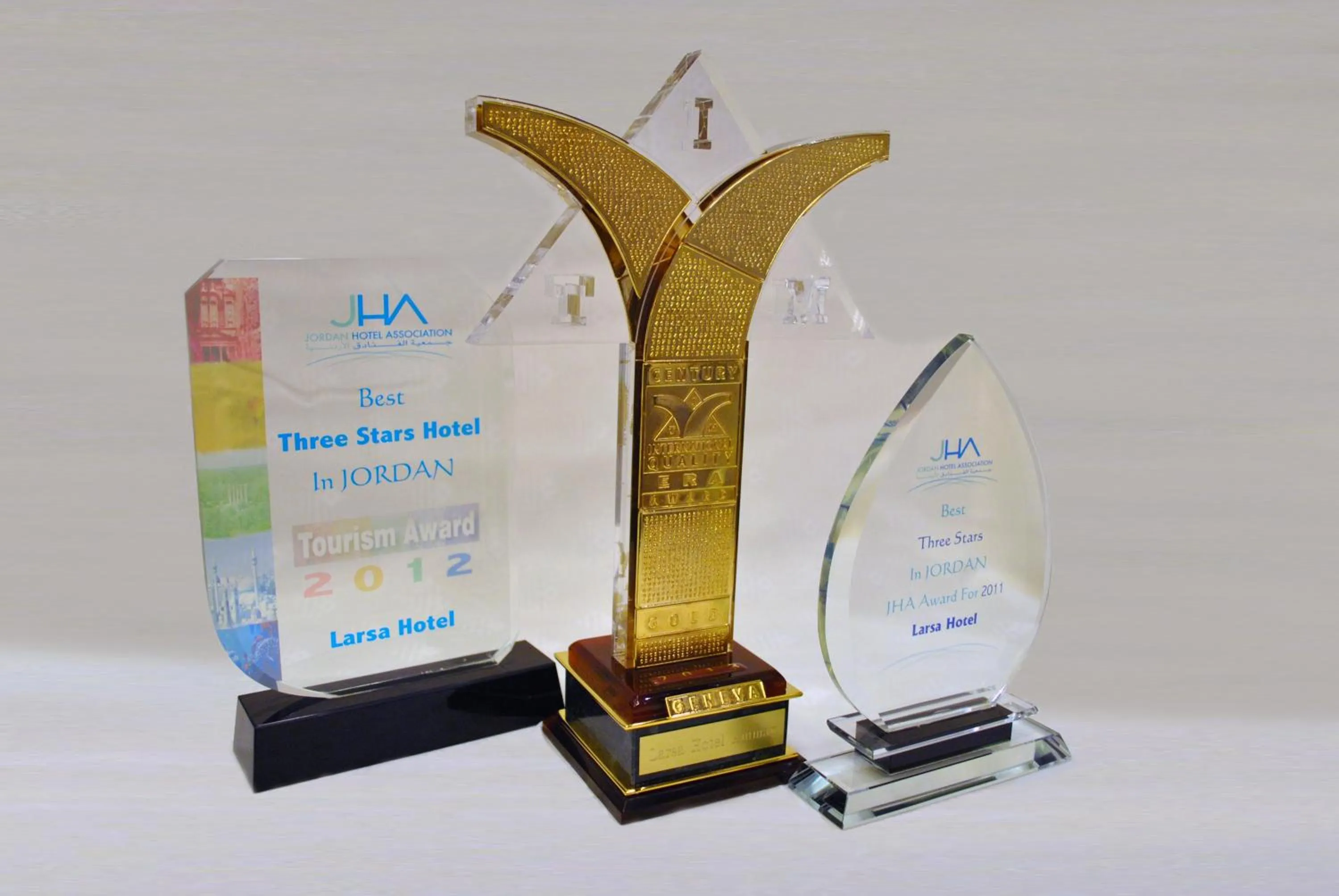 Certificate/Award in Larsa Hotel