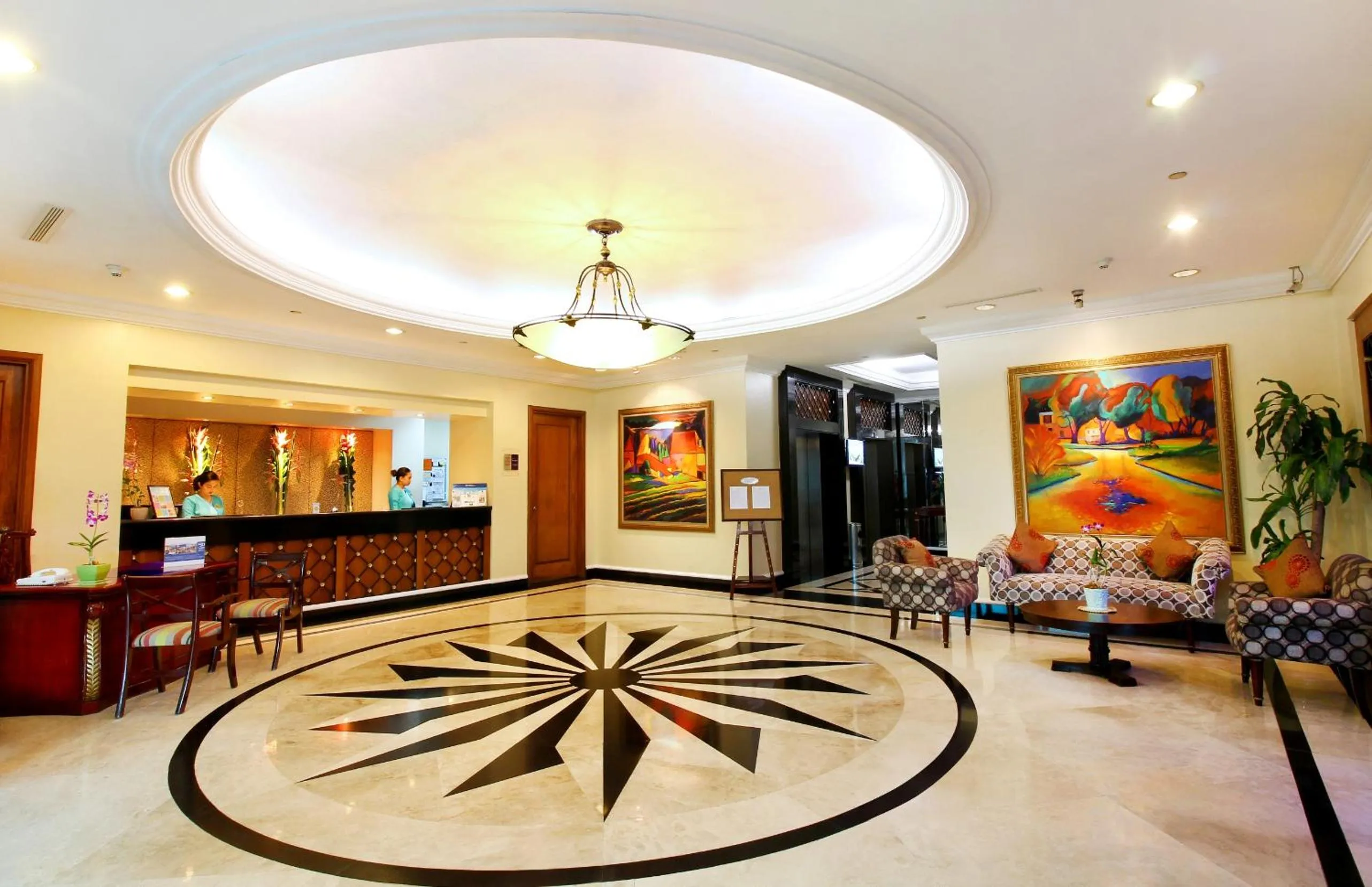 Lobby or reception, Lobby/Reception in Oxford Suites Makati