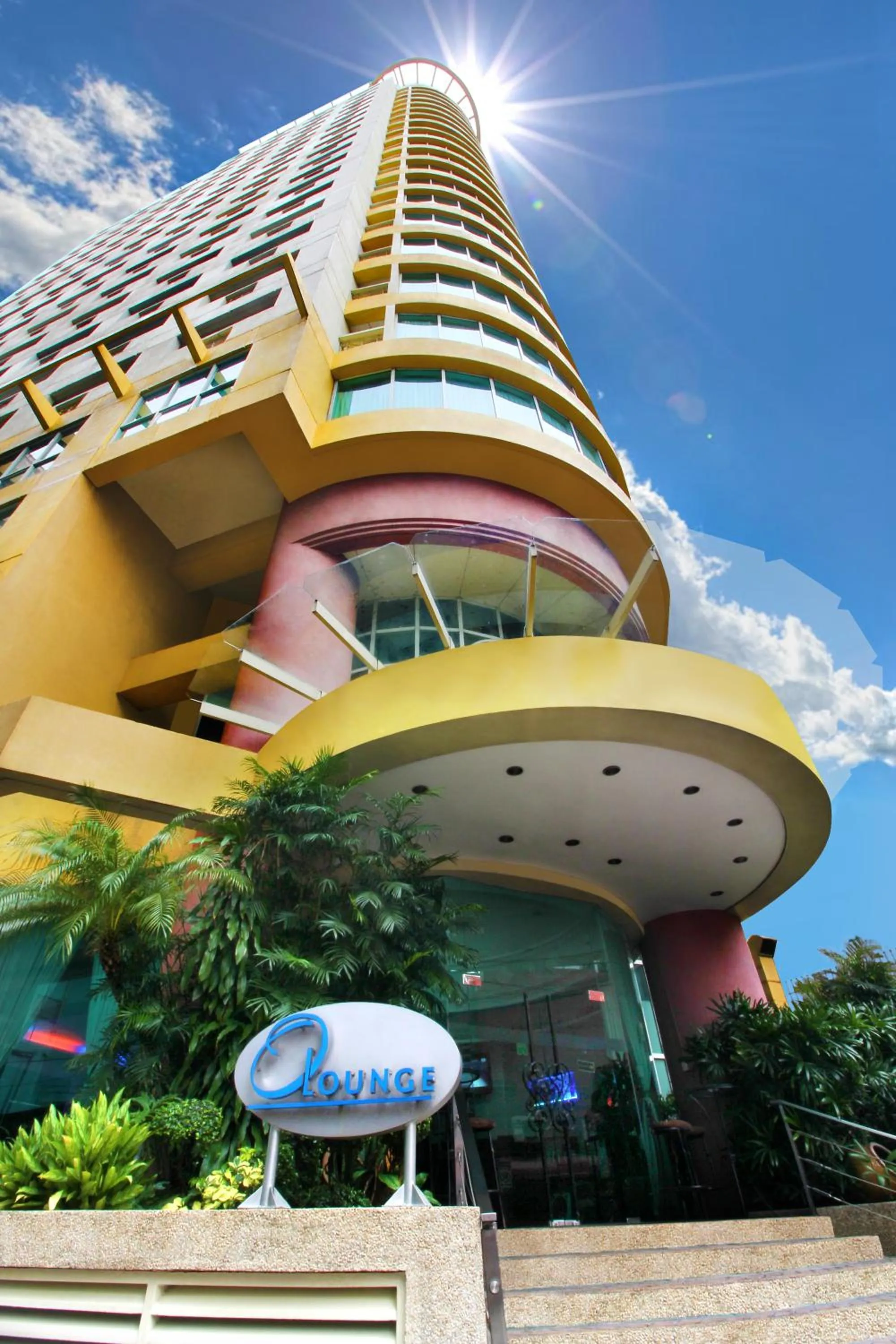 Facade/Entrance in Oxford Suites Makati