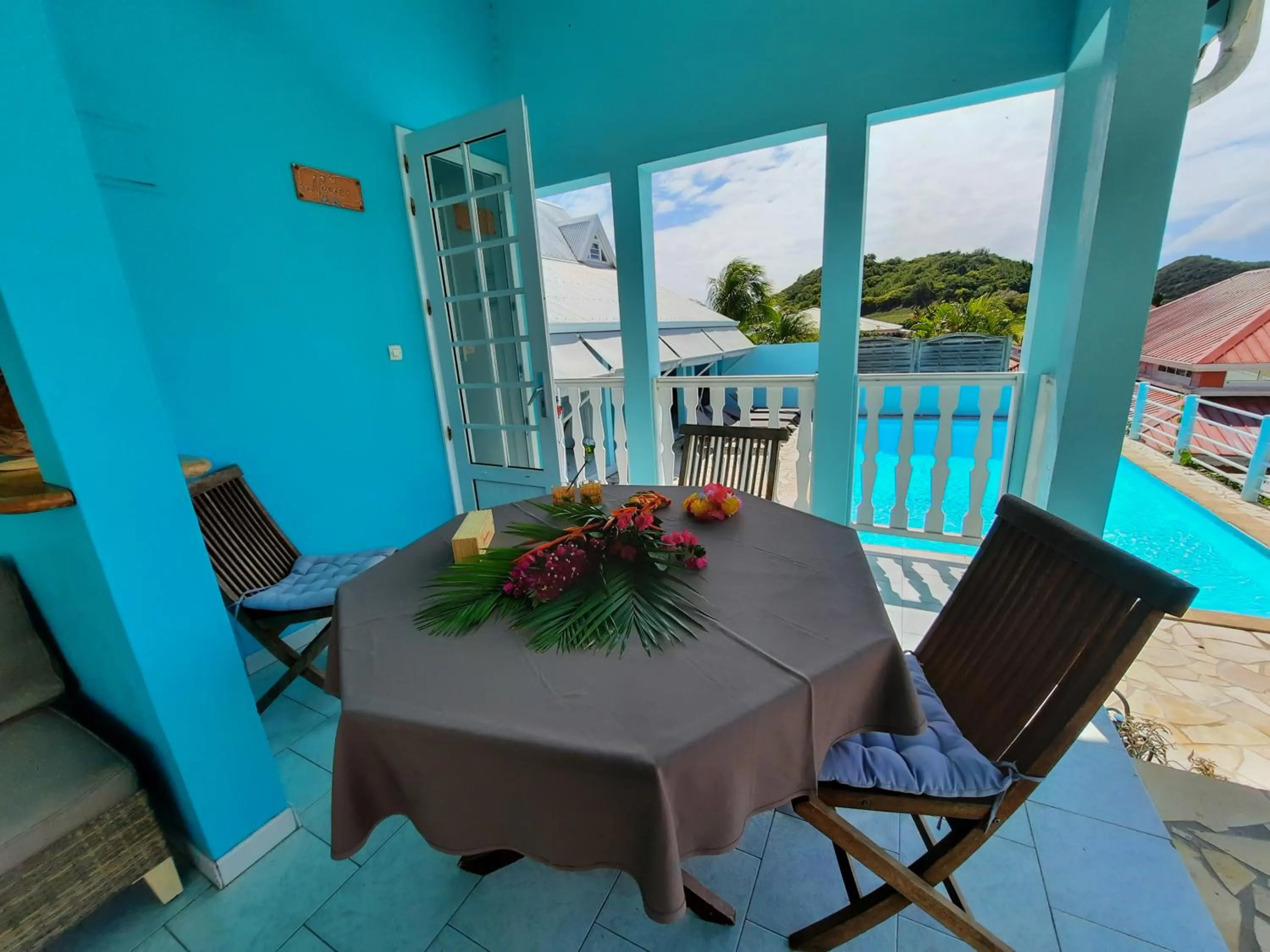 Balcony/Terrace in AIGUE MARINE Divaloc