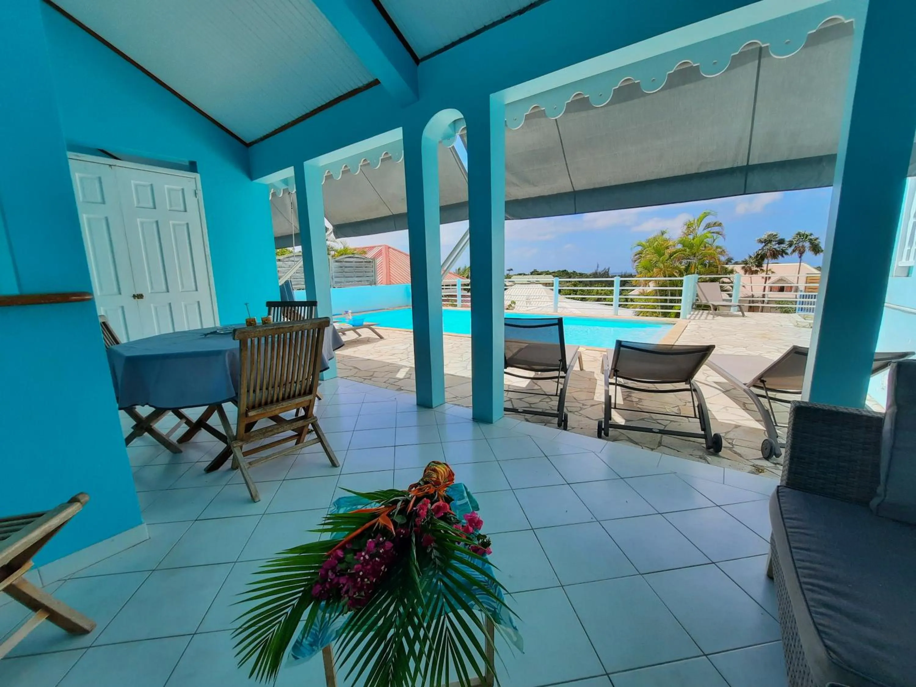 Balcony/Terrace in AIGUE MARINE Divaloc