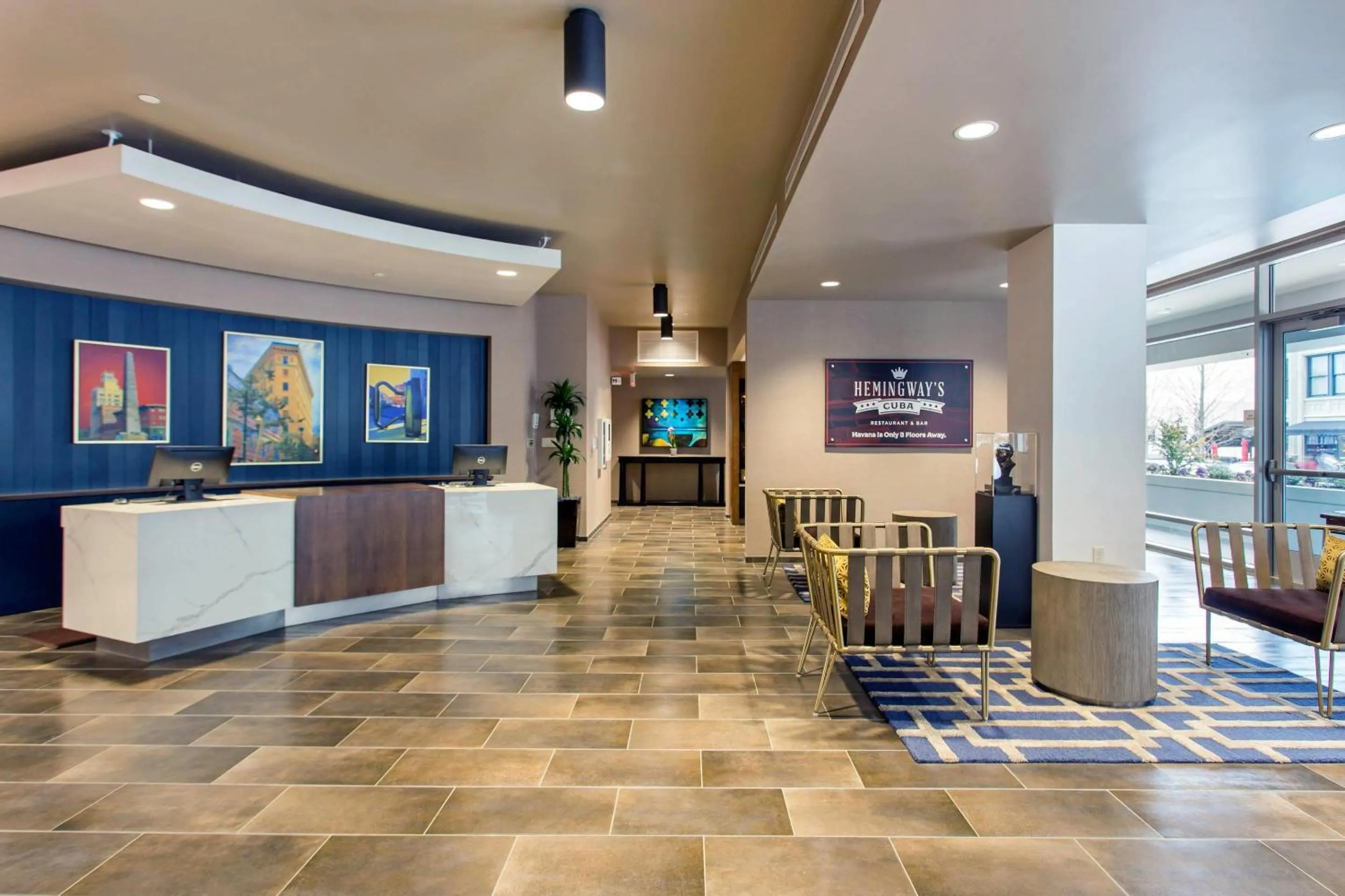 Lobby or reception in Cambria Hotel Downtown Asheville