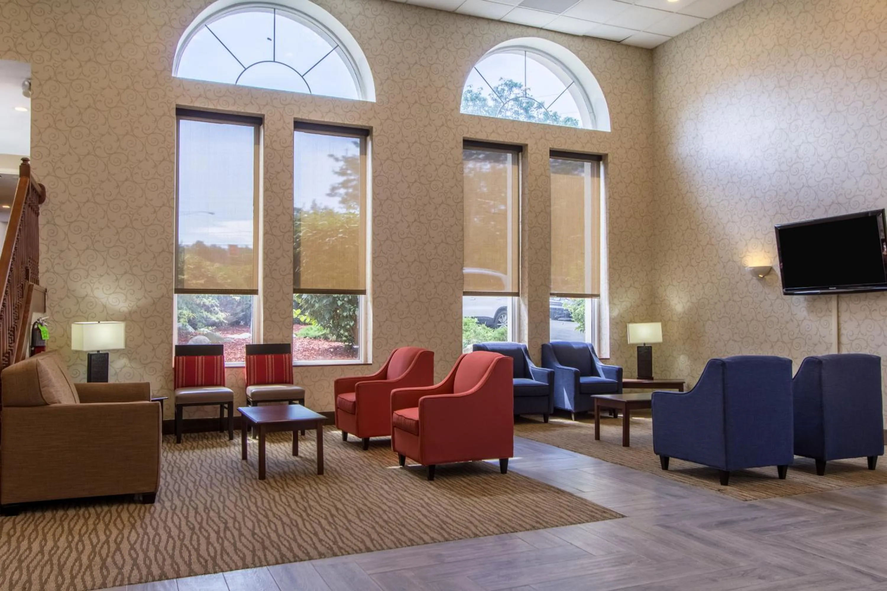 Lobby or reception in GreenRidge Hotel