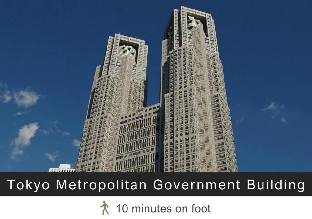 Nearby landmark in Tokyu Stay Nishi Shinjuku