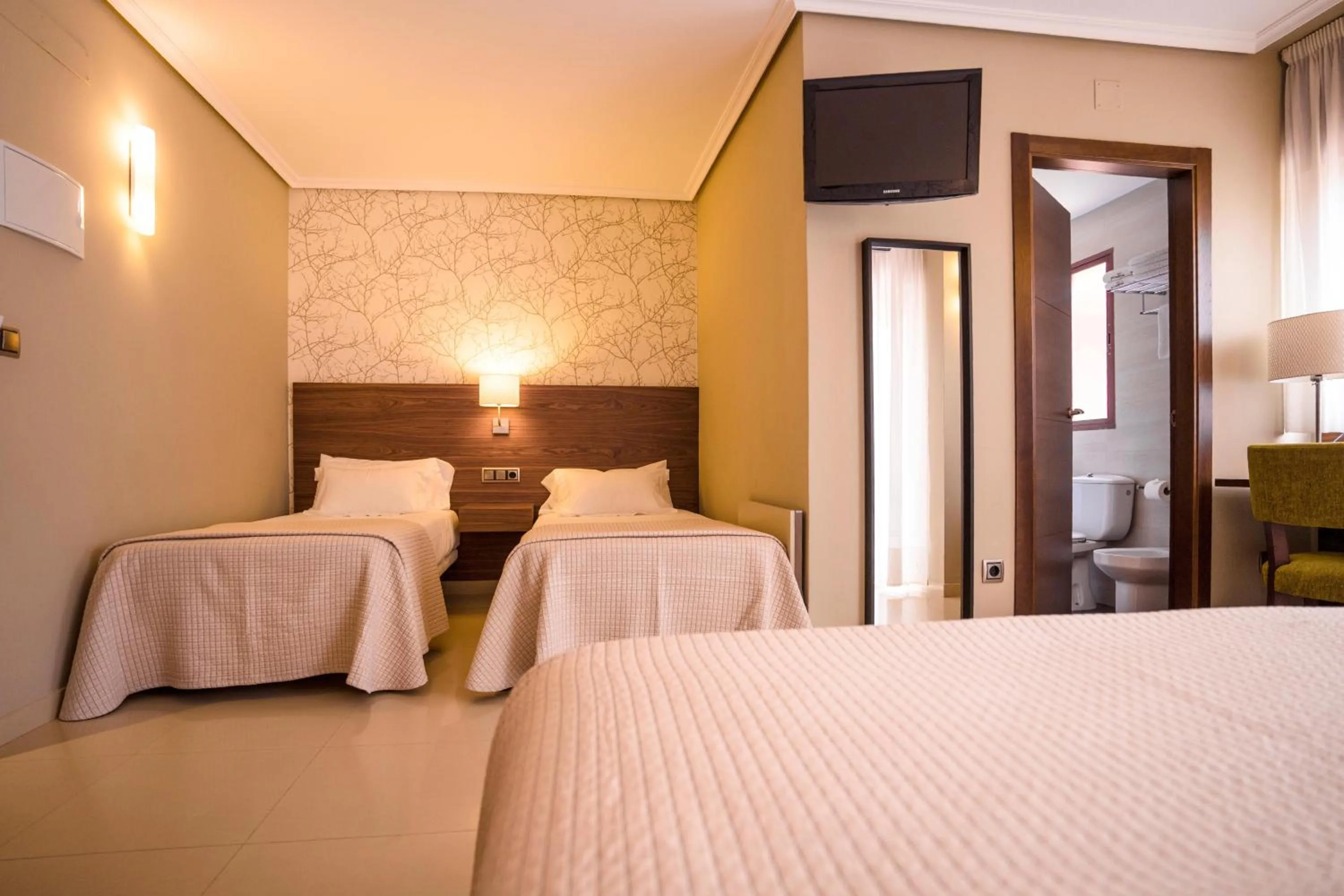 Bedroom in Hotel Piramide