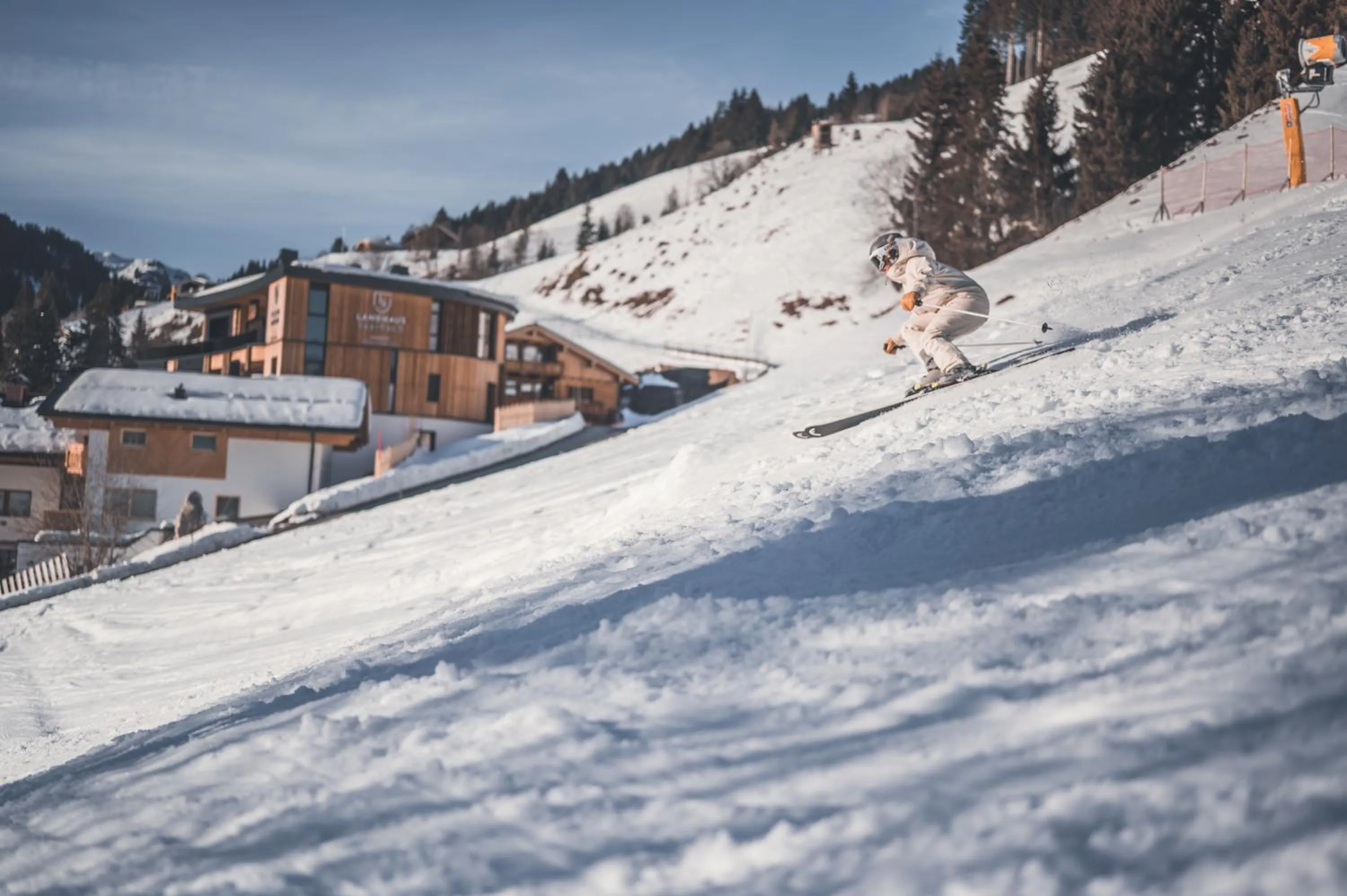 Winter in Landhaus Saalbach - Ski in & out