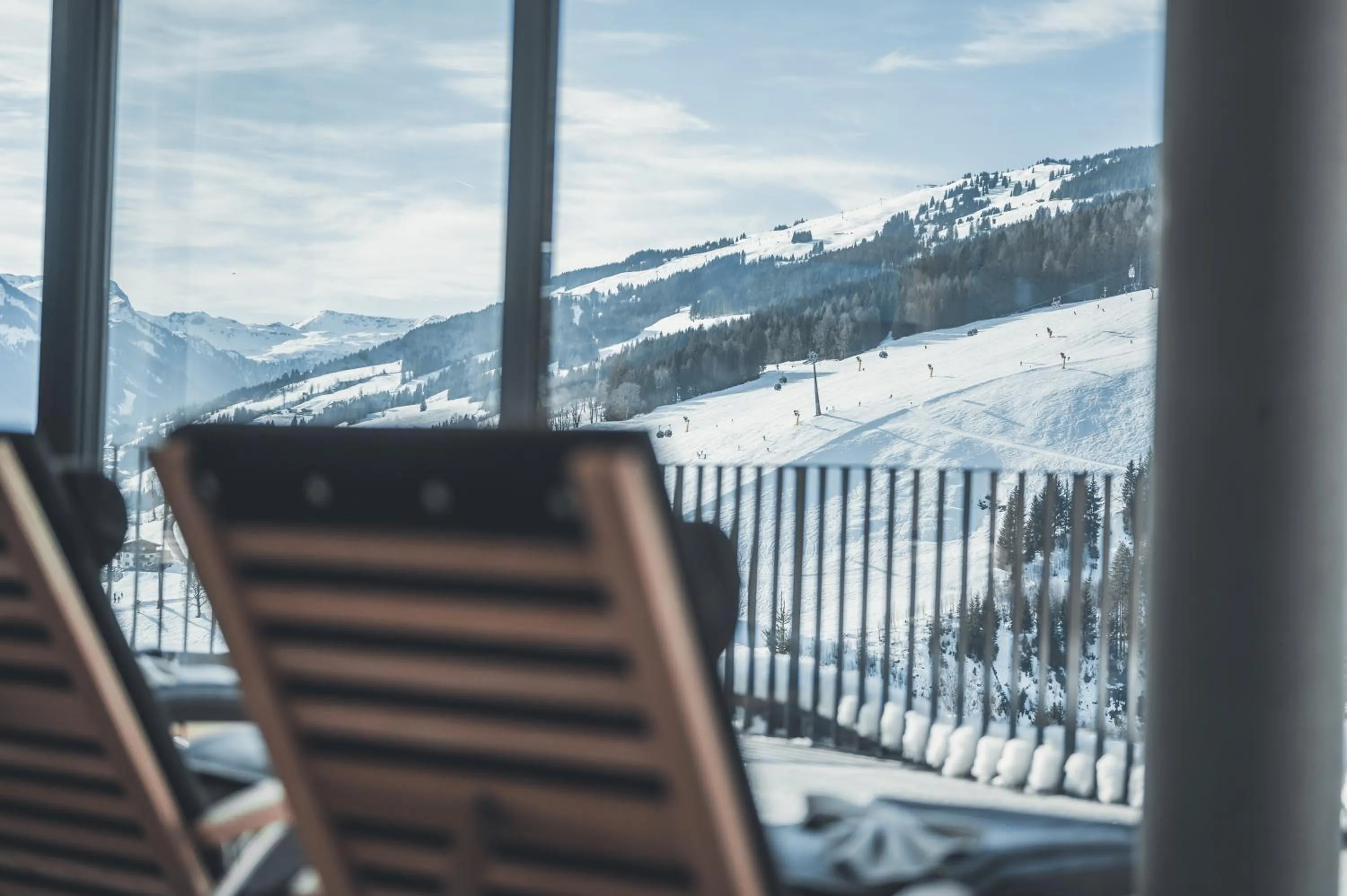 Natural landscape in Landhaus Saalbach - Ski in & out