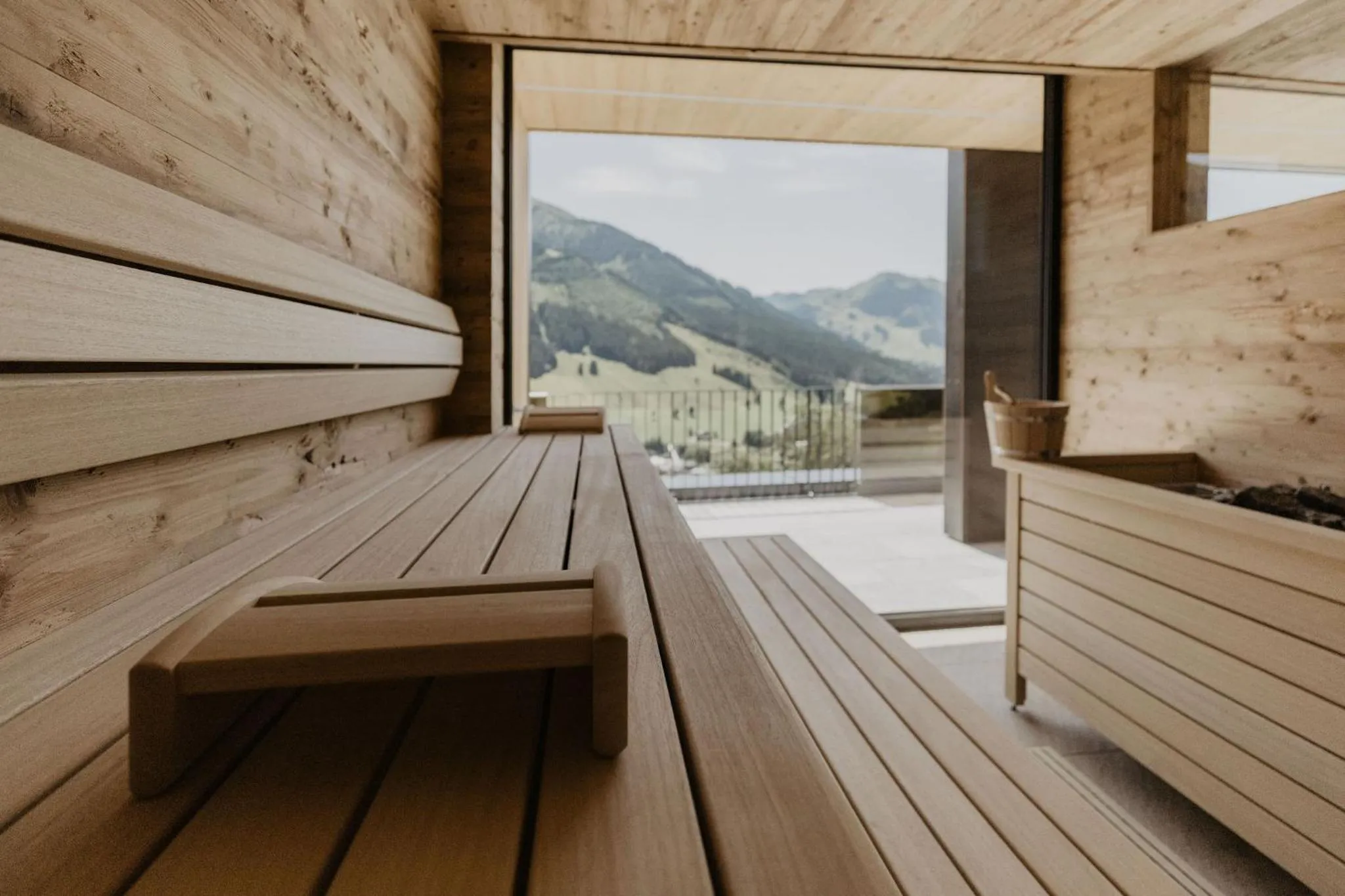Sauna in Landhaus Saalbach - Ski in & out