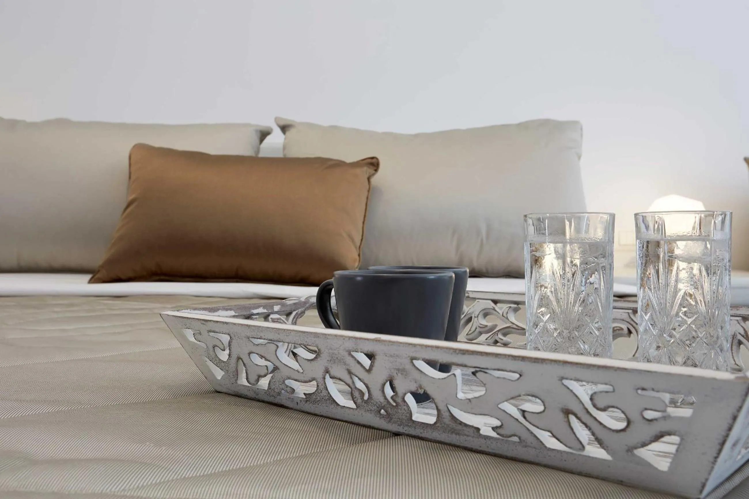 Bedroom in Amara Suites Santorini