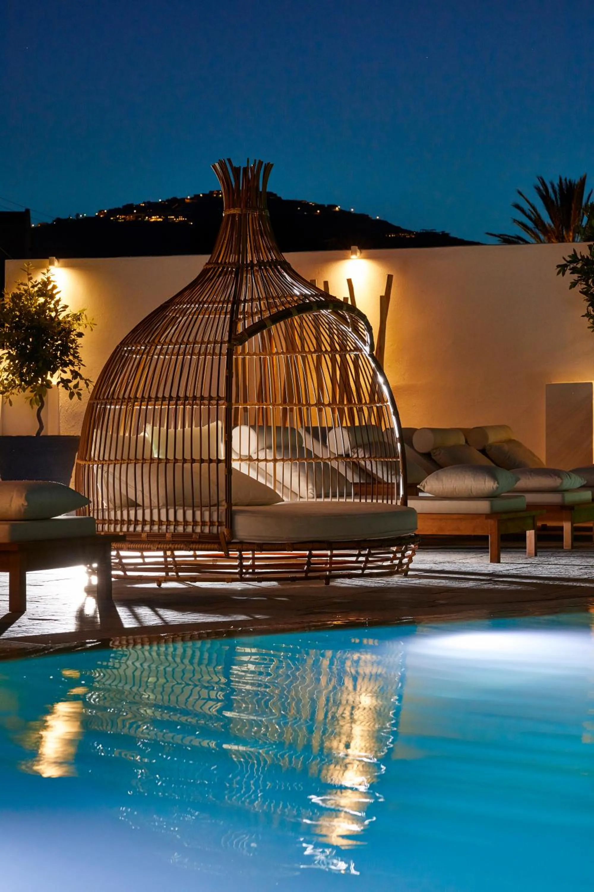 Swimming pool in Amara Suites Santorini