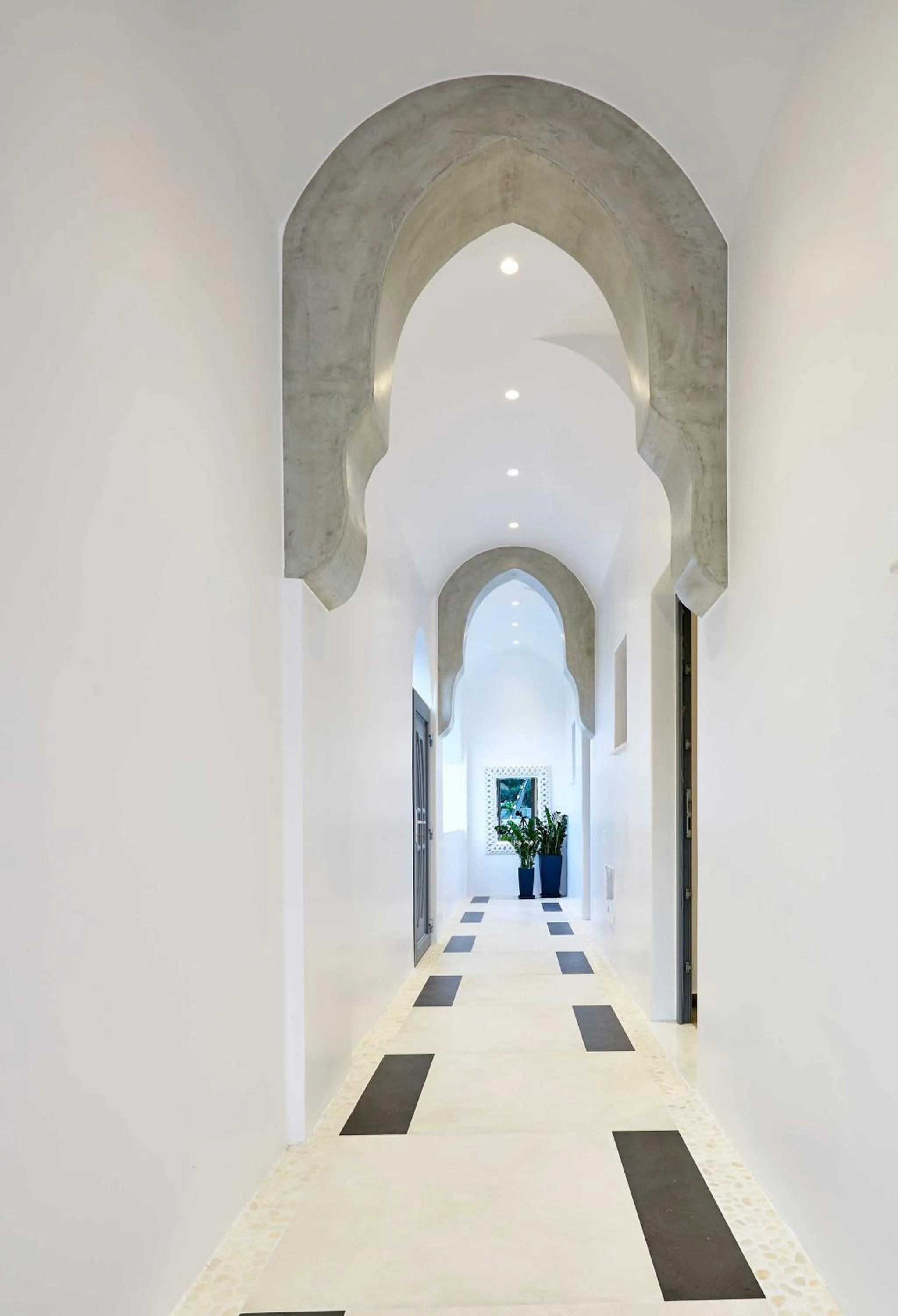 Facade/entrance in Amara Suites Santorini