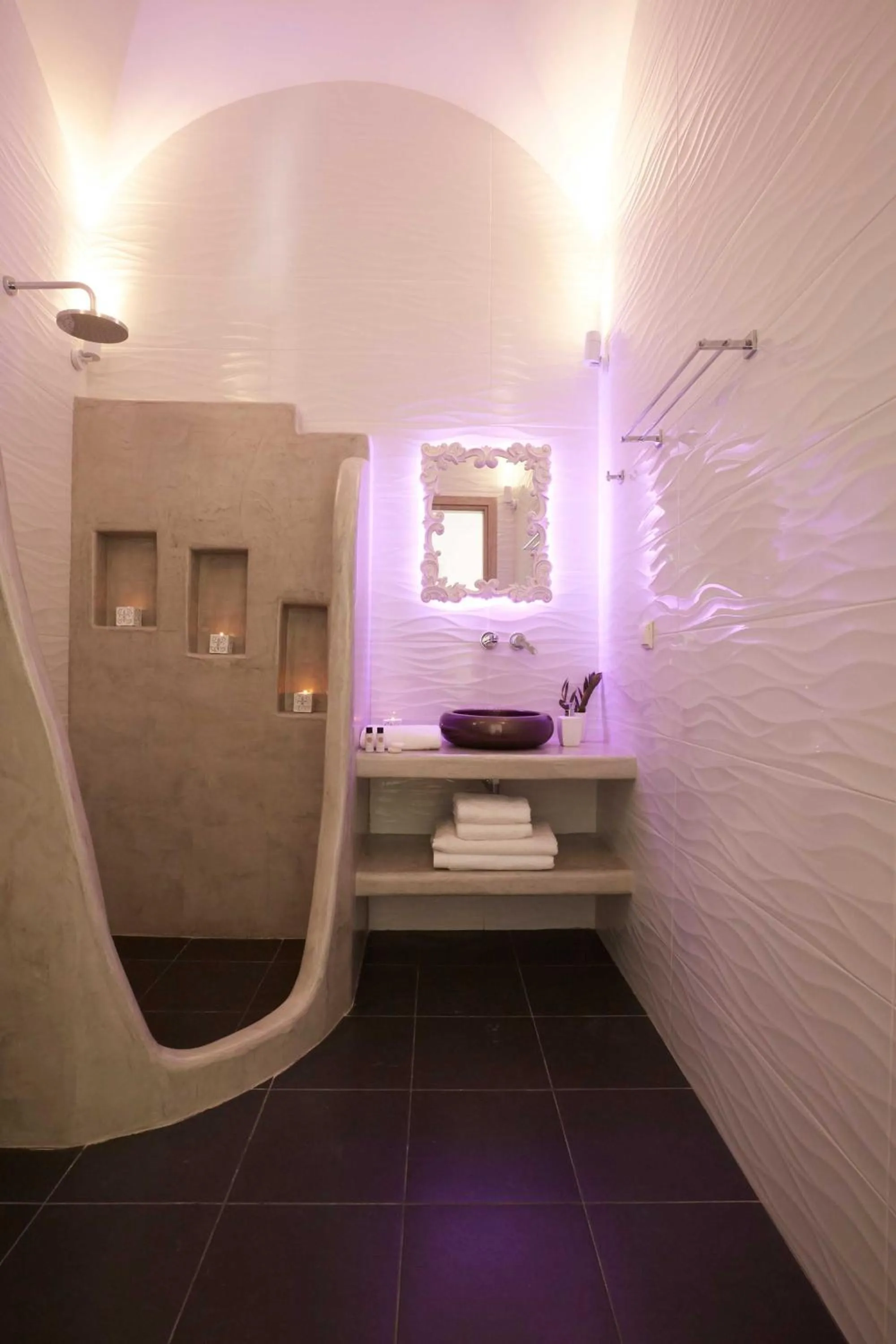 Bathroom in Amara Suites Santorini