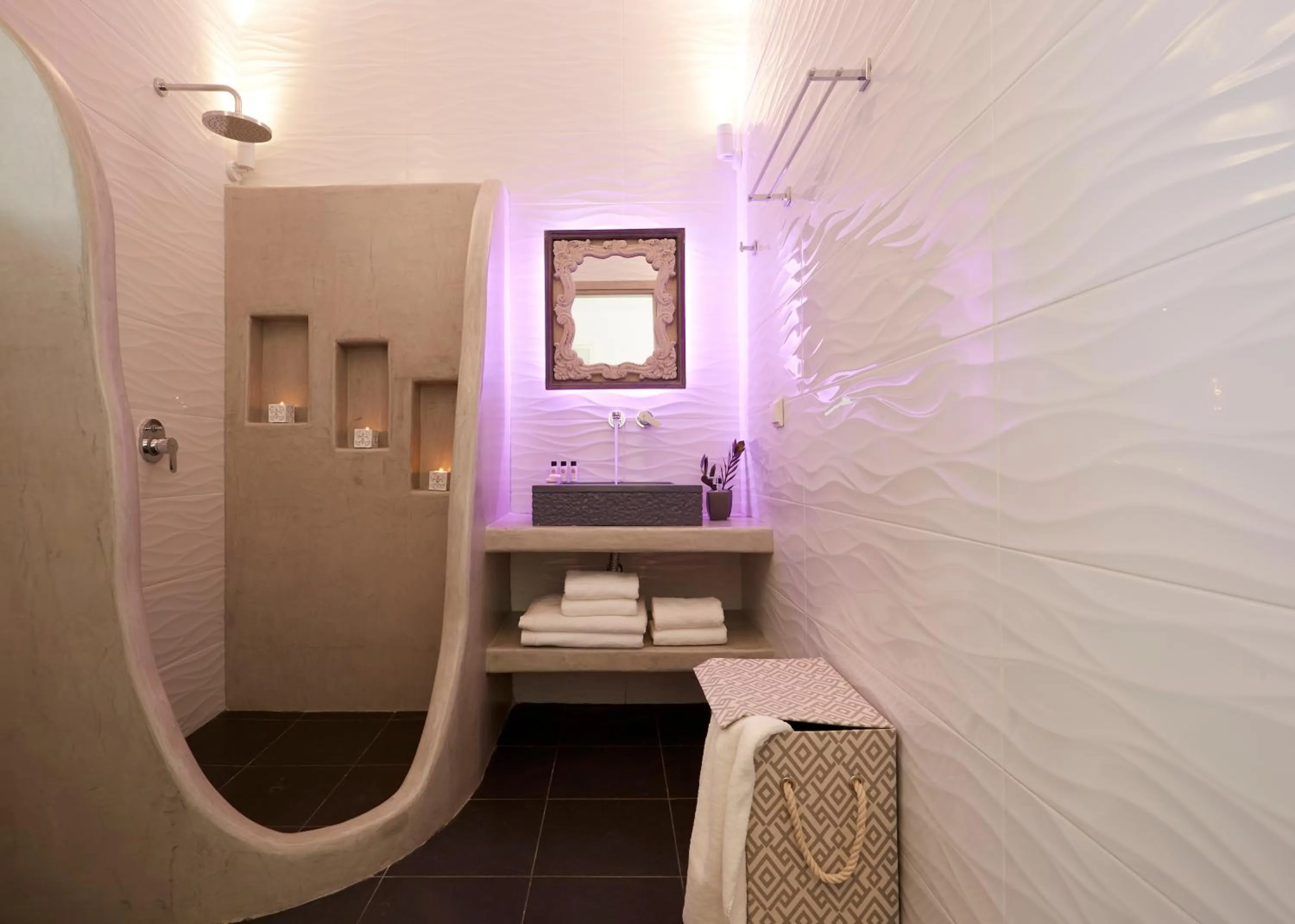 Bathroom in Amara Suites Santorini