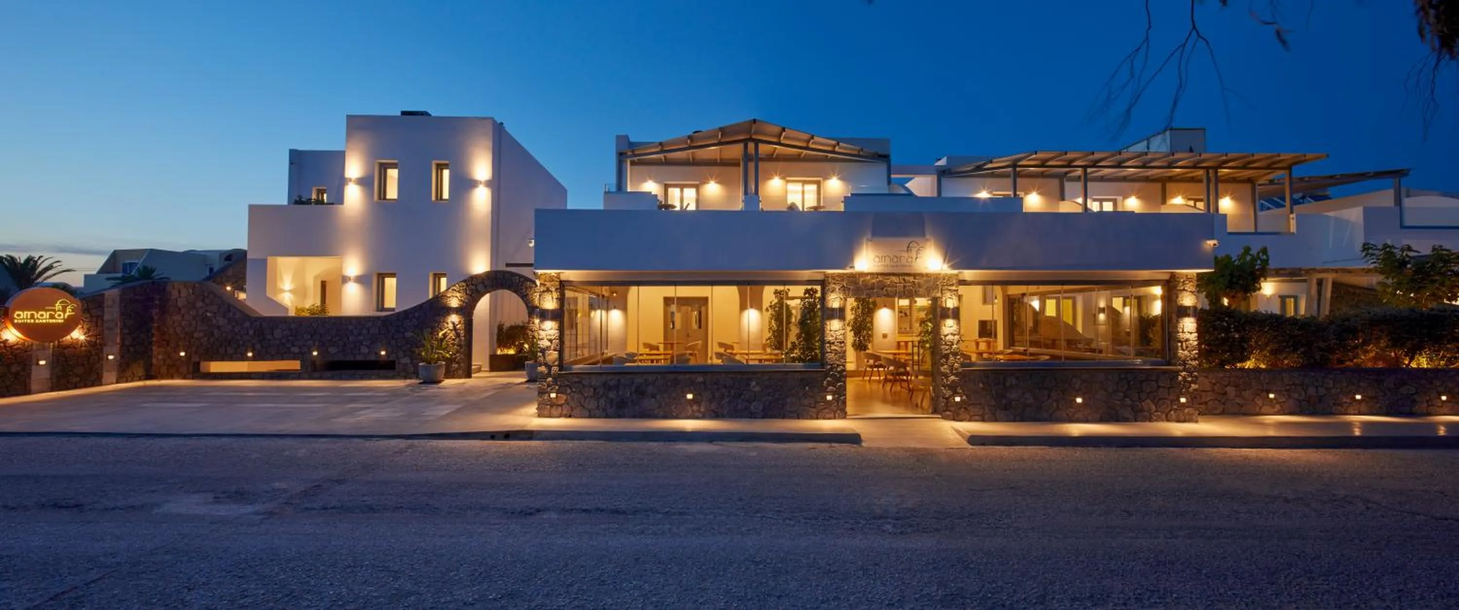 Property building in Amara Suites Santorini