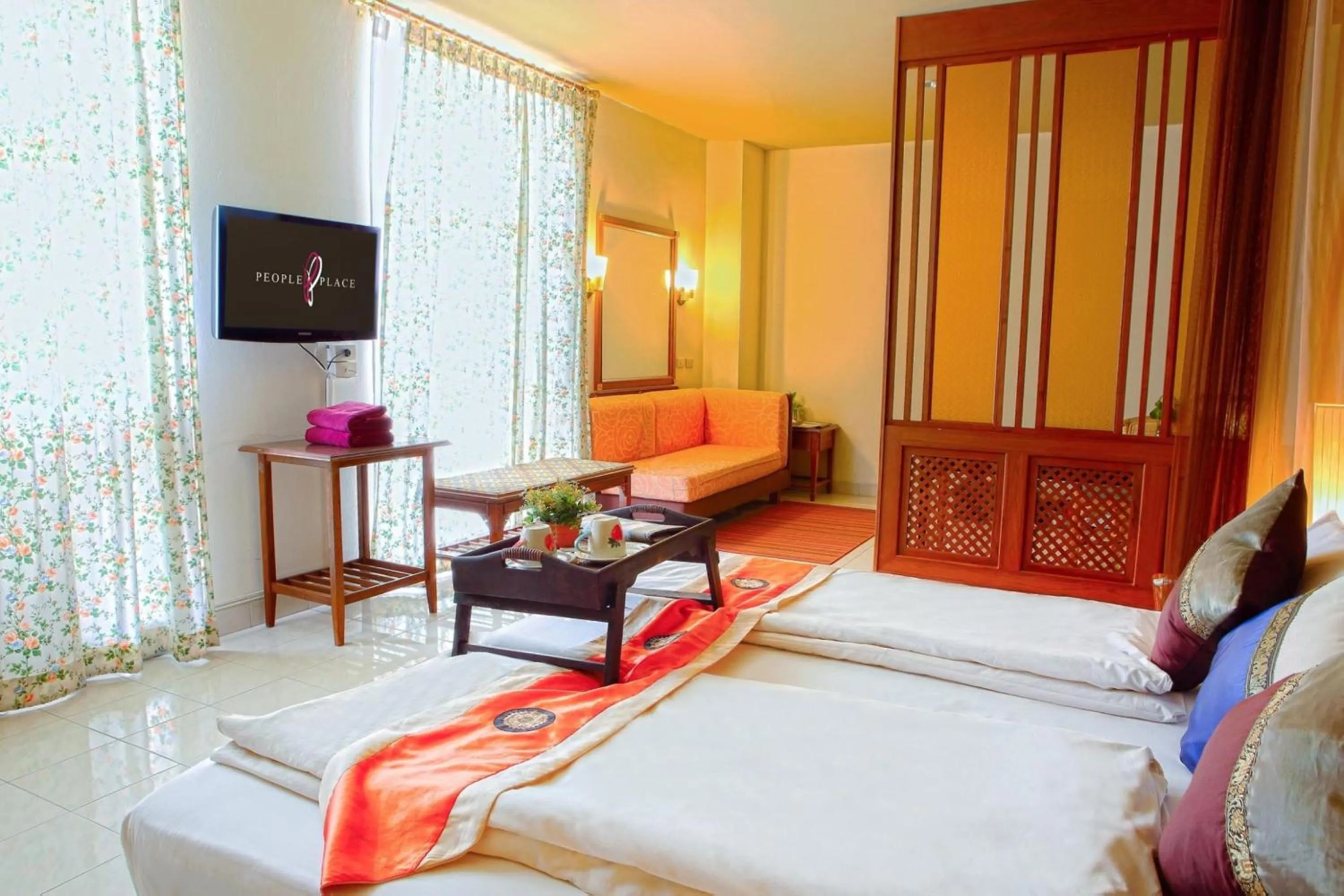 Bed in People Place Boutique In Town Hotel - SHA Extra Plus