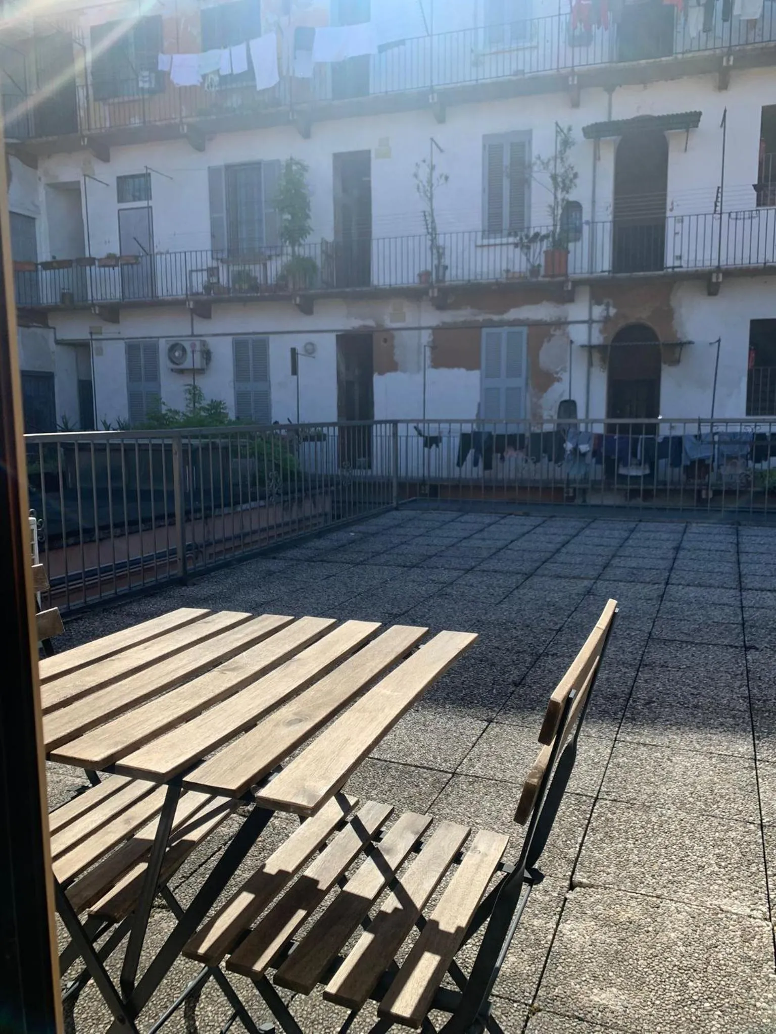 Balcony/Terrace in Hotel Mercurio