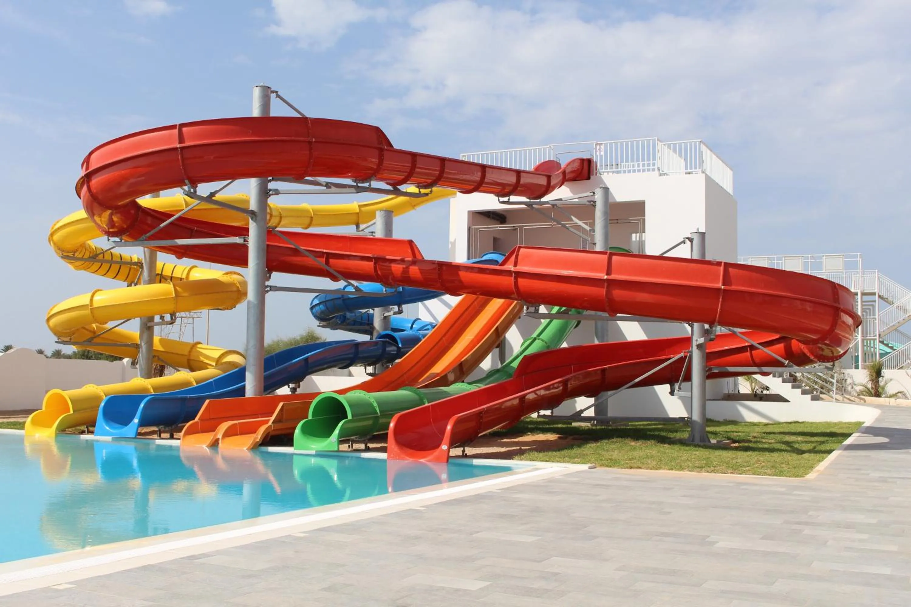Aqua park in Vincci Helios Beach