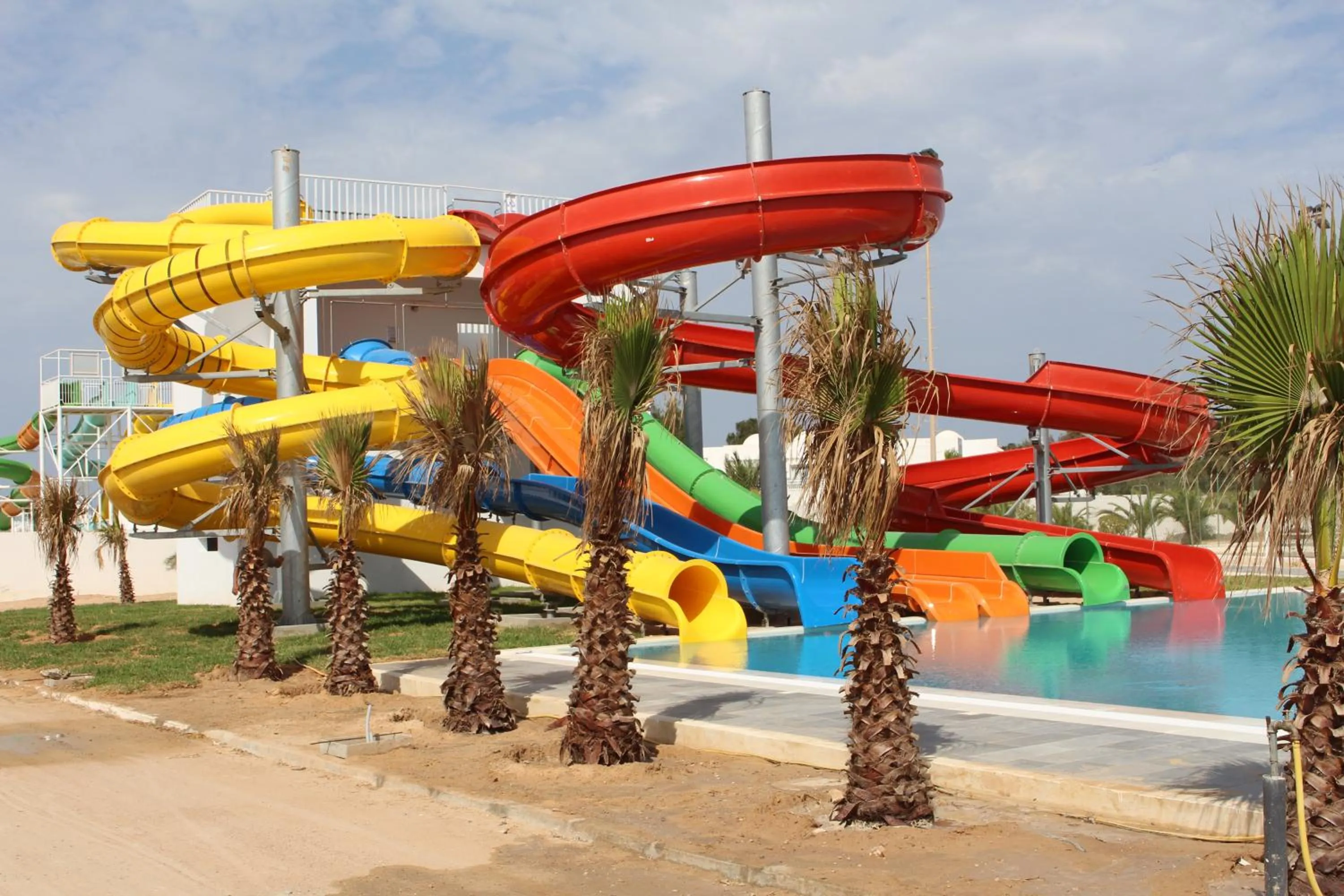 Aqua park in Vincci Helios Beach