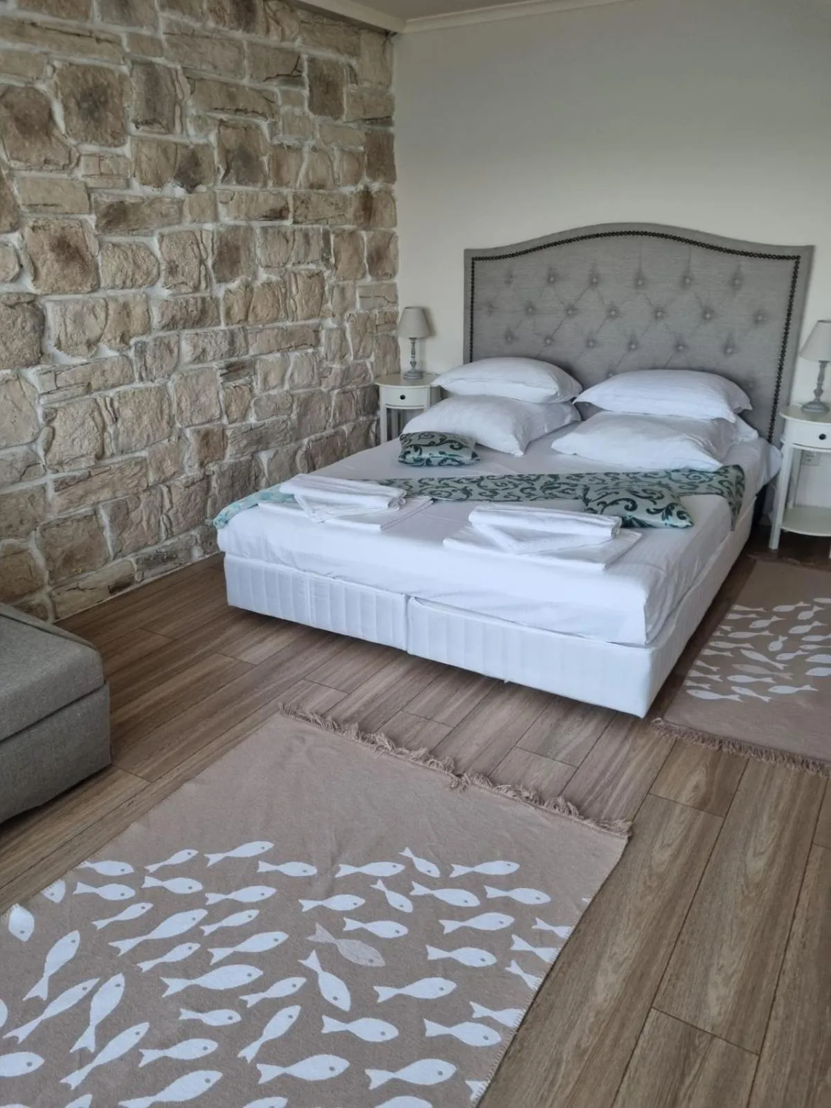 Bedroom, Bed in Villa Elea