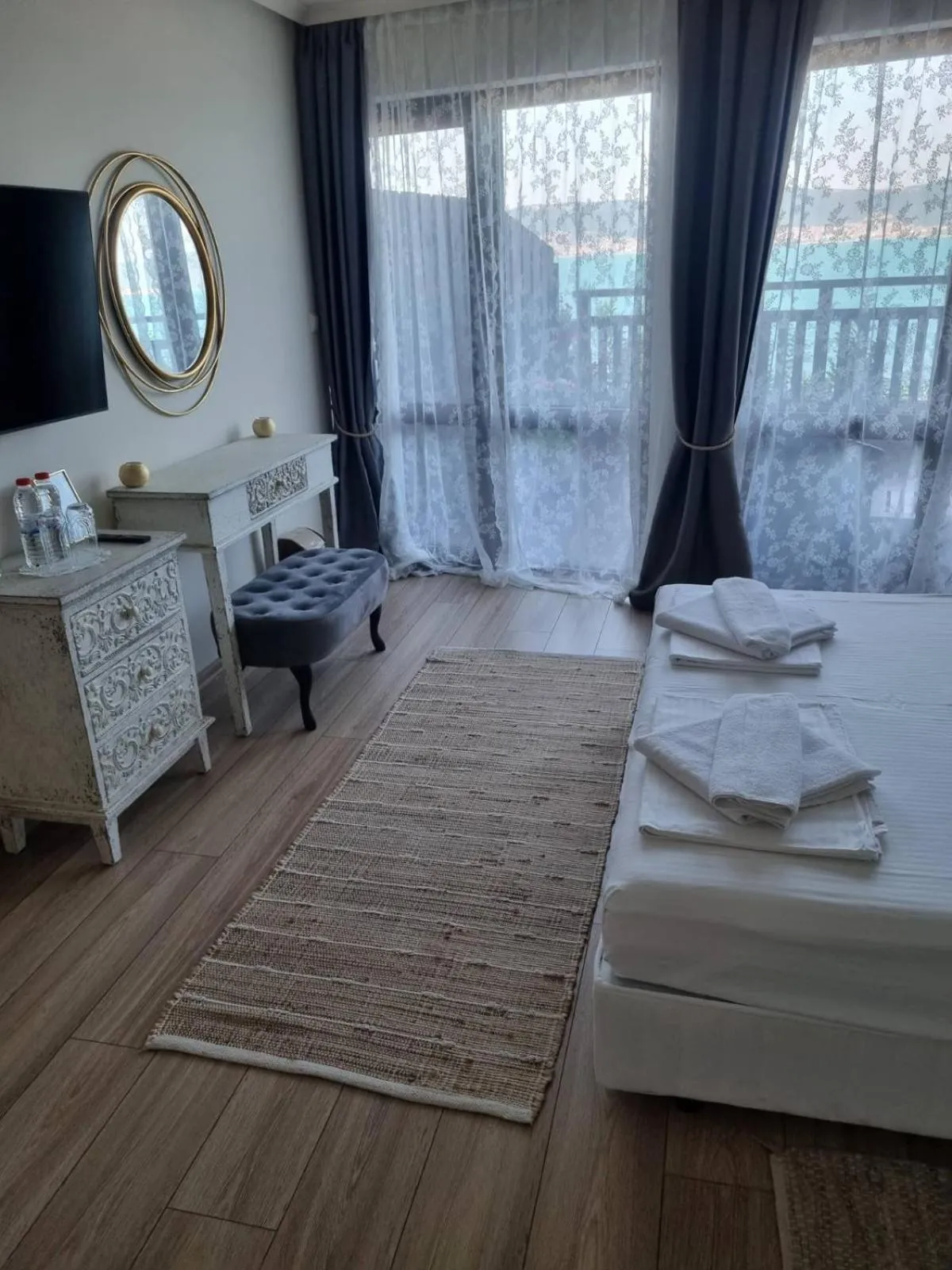 Bedroom, Bed in Villa Elea