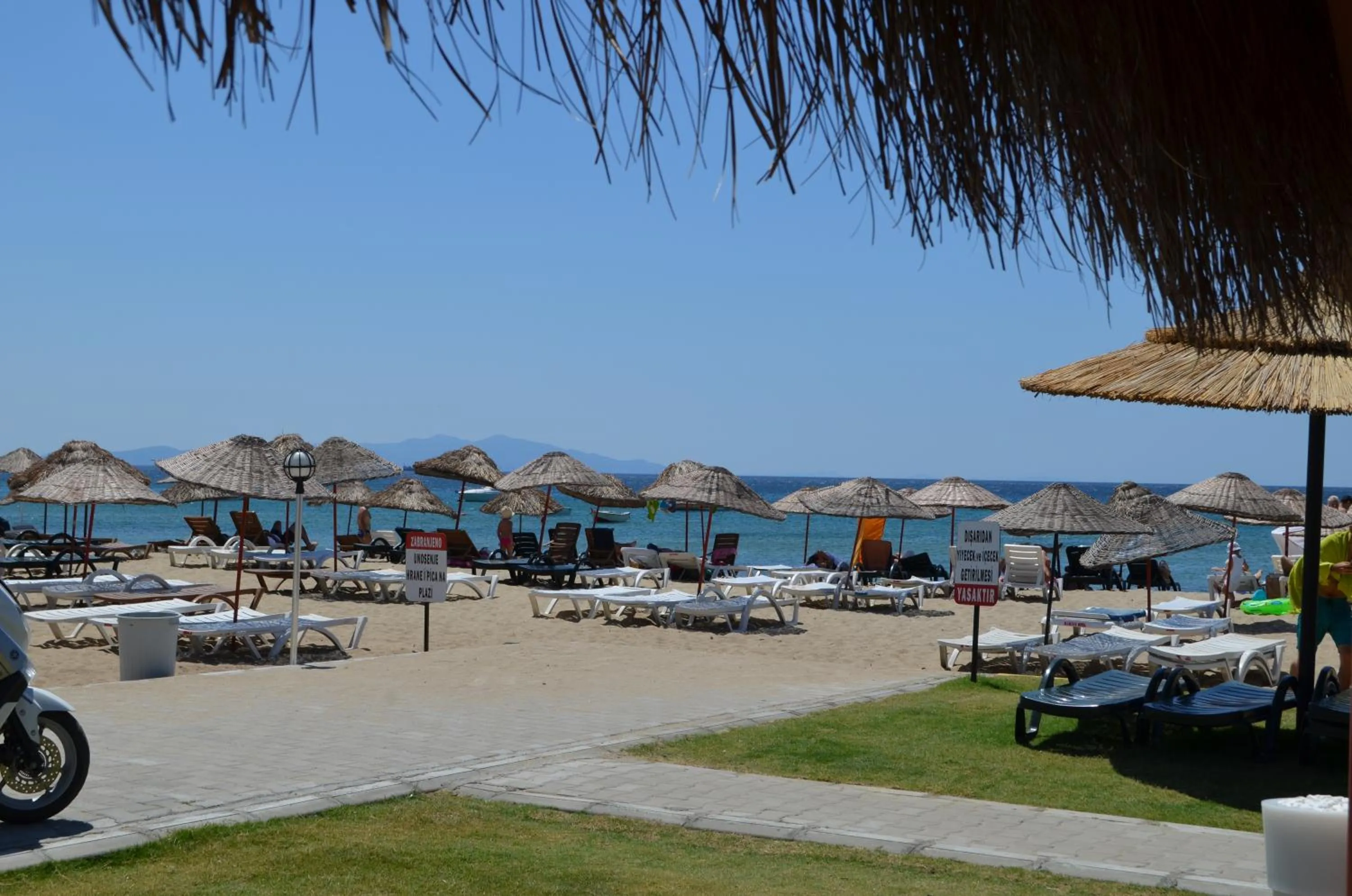 Beach in Grand Milano Hotel